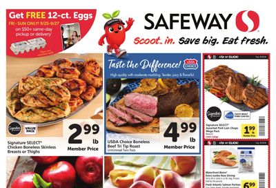 Safeway (Anderson Area, CA) Weekly Ad September 23 - 29, 2026