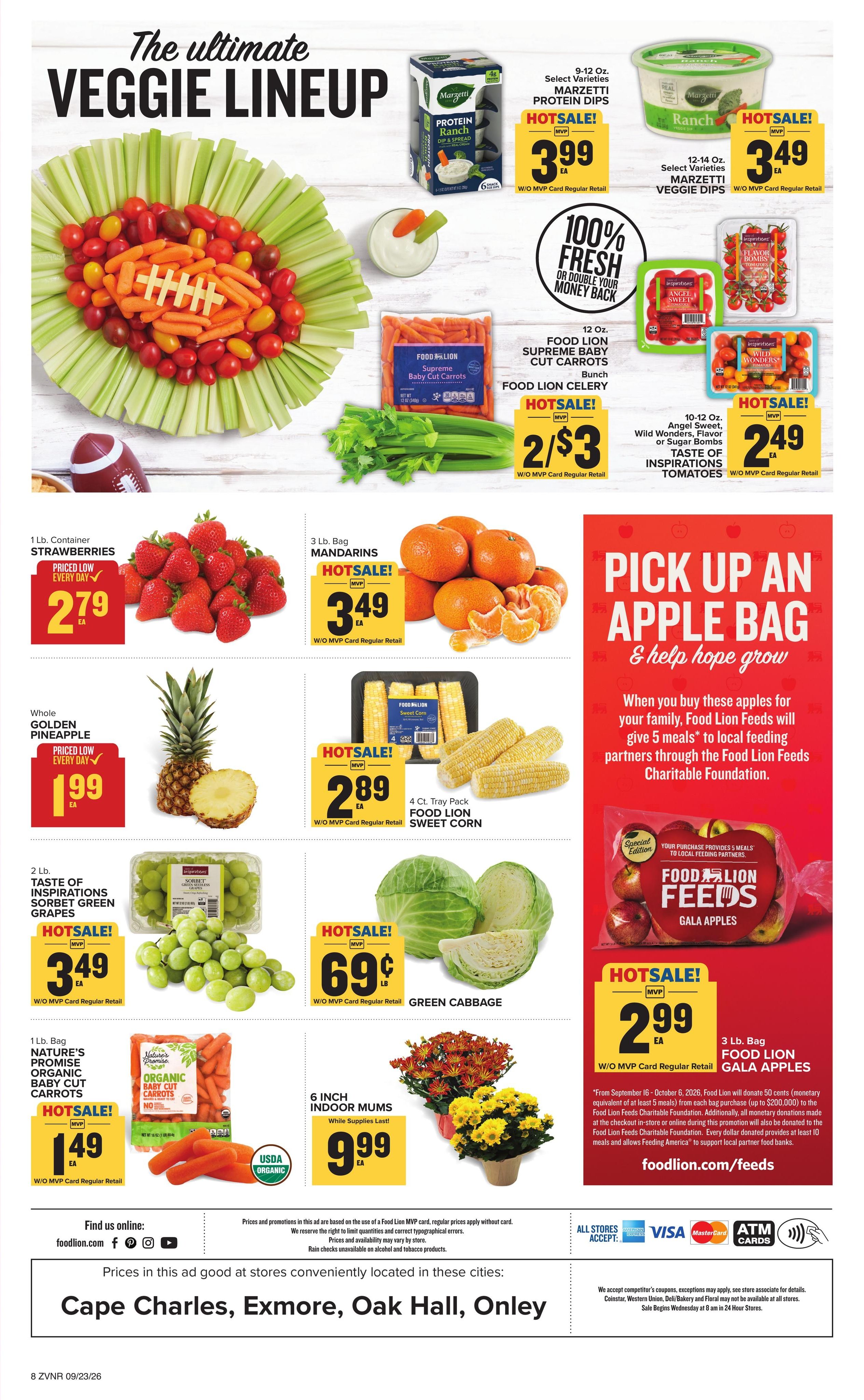 Food Lion (Chincoteague Island Area, VA) Weekly Ad September 23 - 29, 2026
