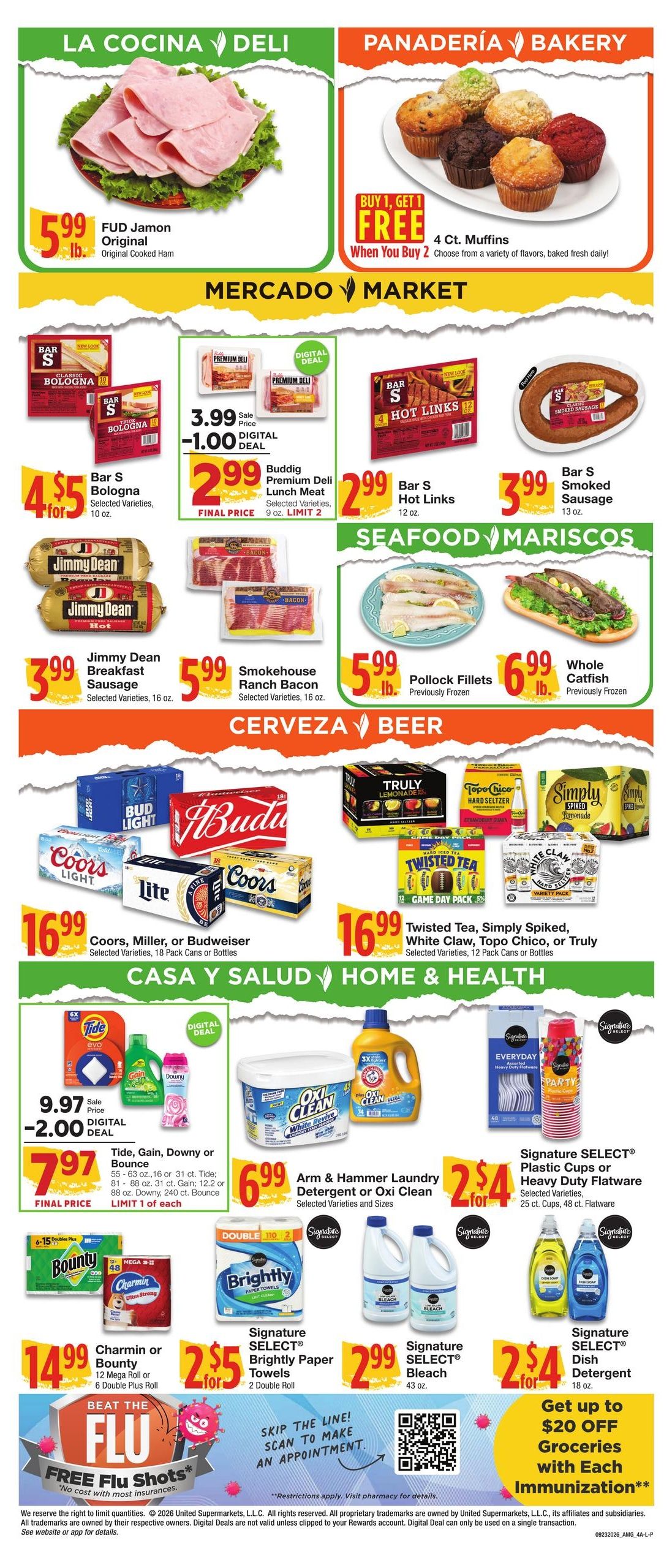 Amigos United (Amarillo Area, TX) Weekly Ad September 23 - 29, 2026
