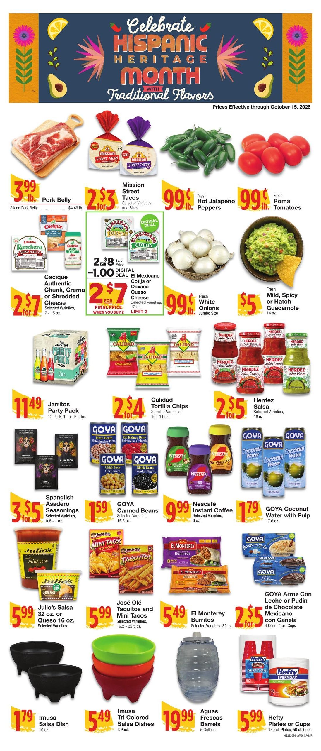 Amigos United (Amarillo Area, TX) Weekly Ad September 23 - 29, 2026