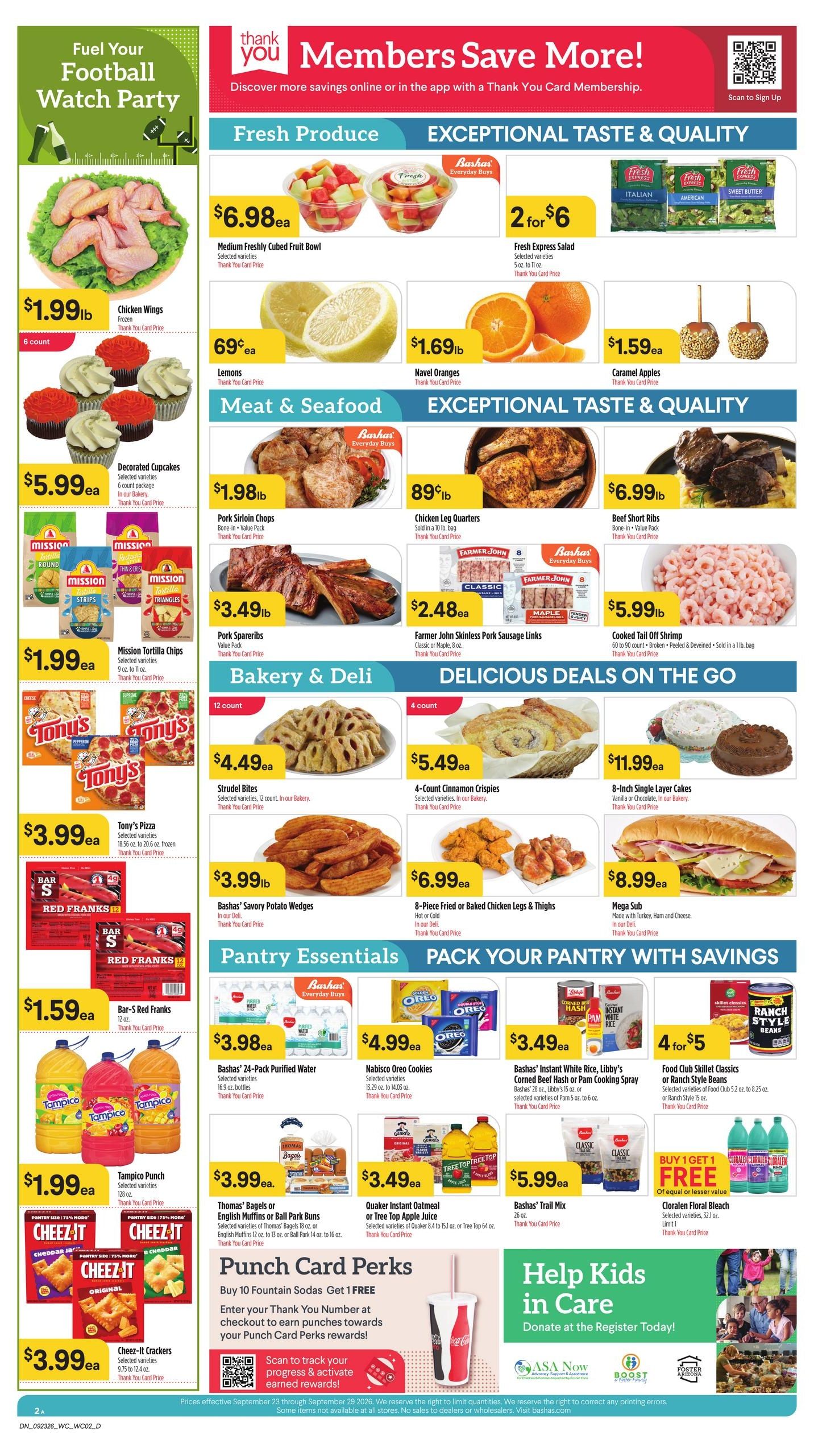 Bashas' (Dennehotso Area, AZ) Weekly Ad September 23 - 29, 2026
