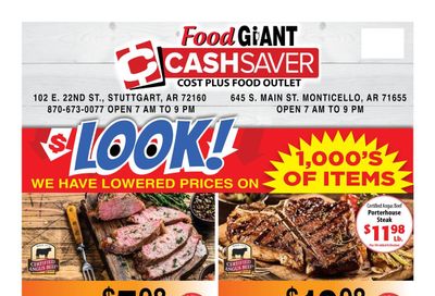 Cashsaver (Monticello Area, AR) Weekly Ad September 23 - 29, 2026