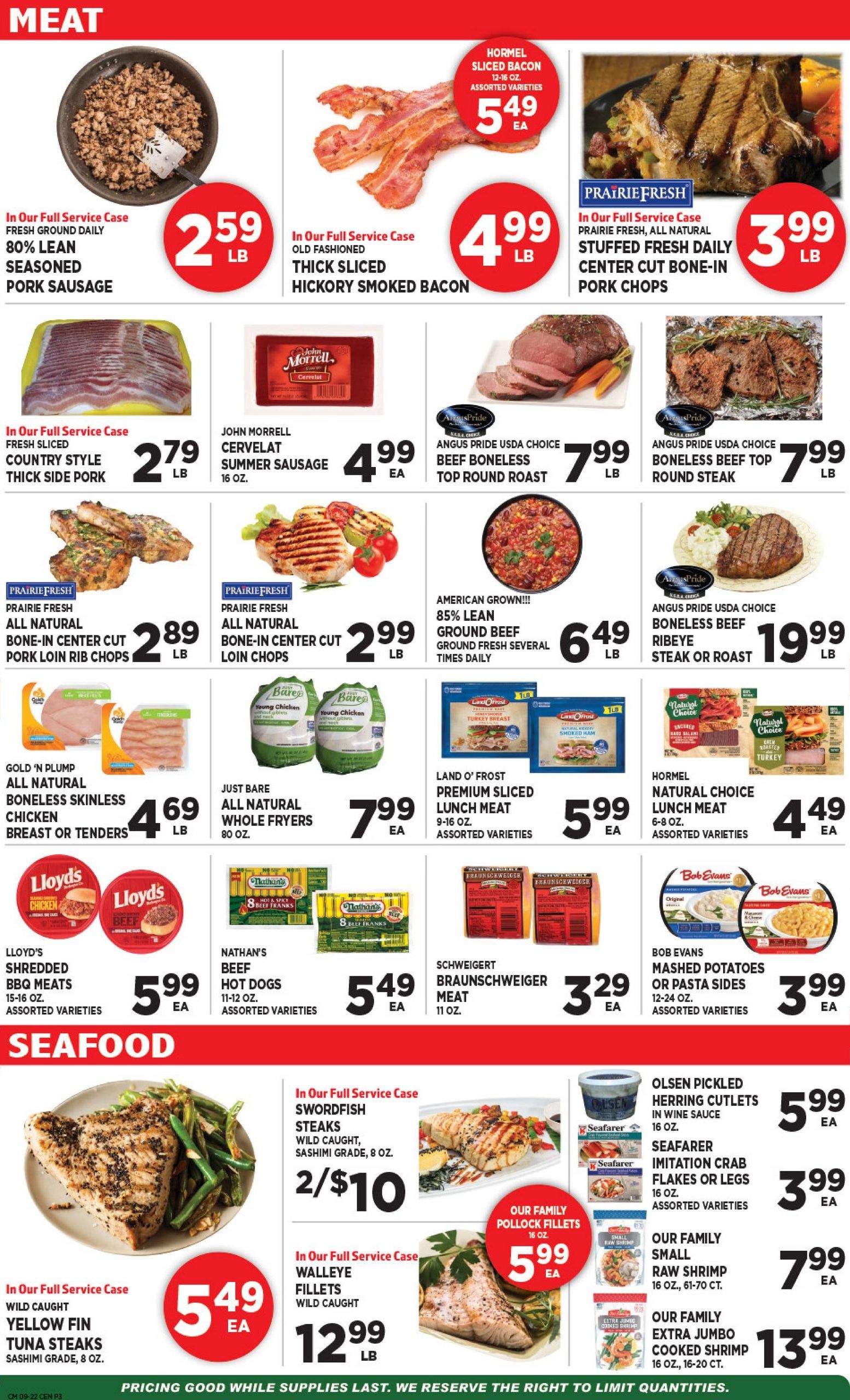 Central Market Weekly Ad September 22 - 28, 2026