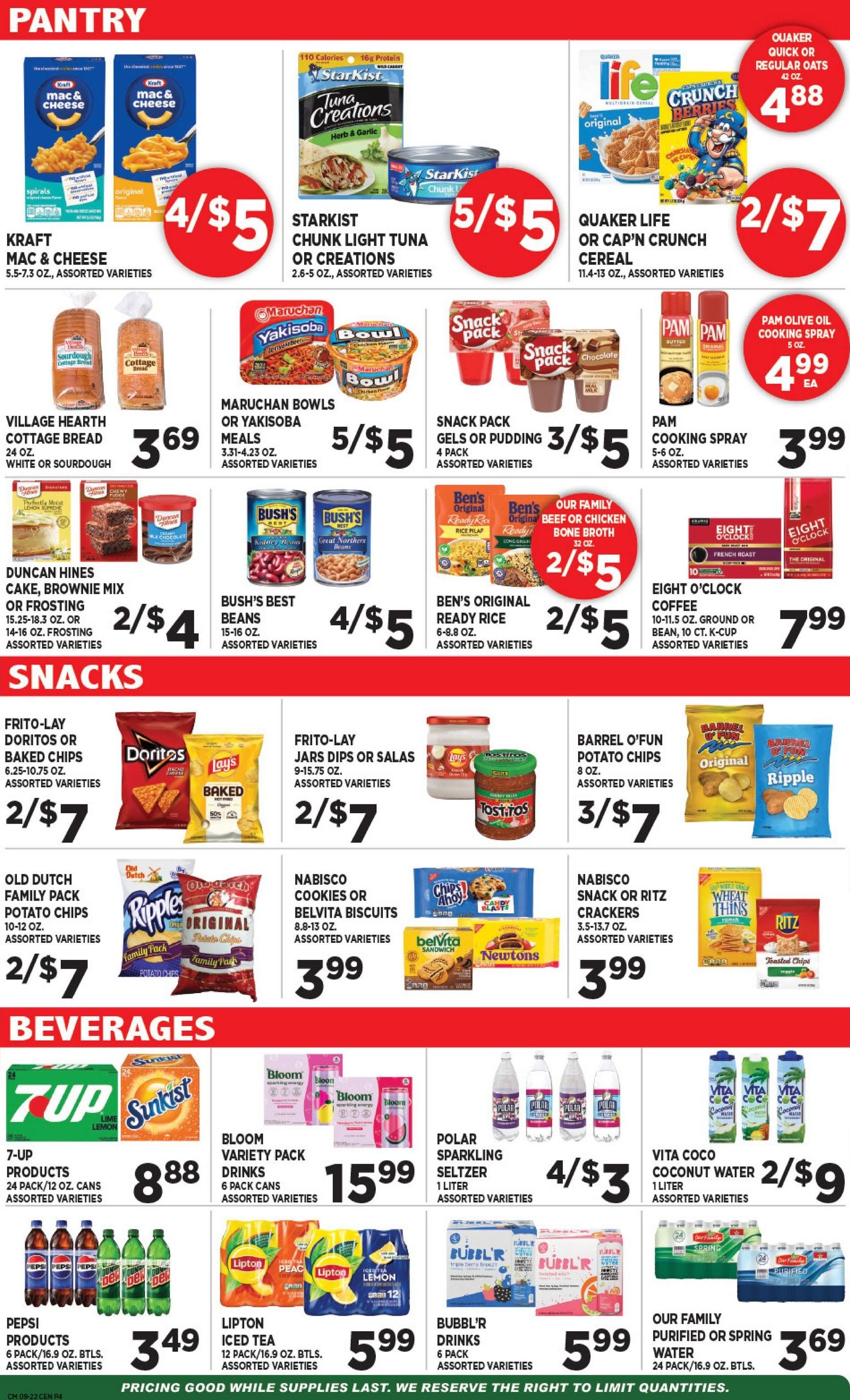 Central Market Weekly Ad September 22 - 28, 2026