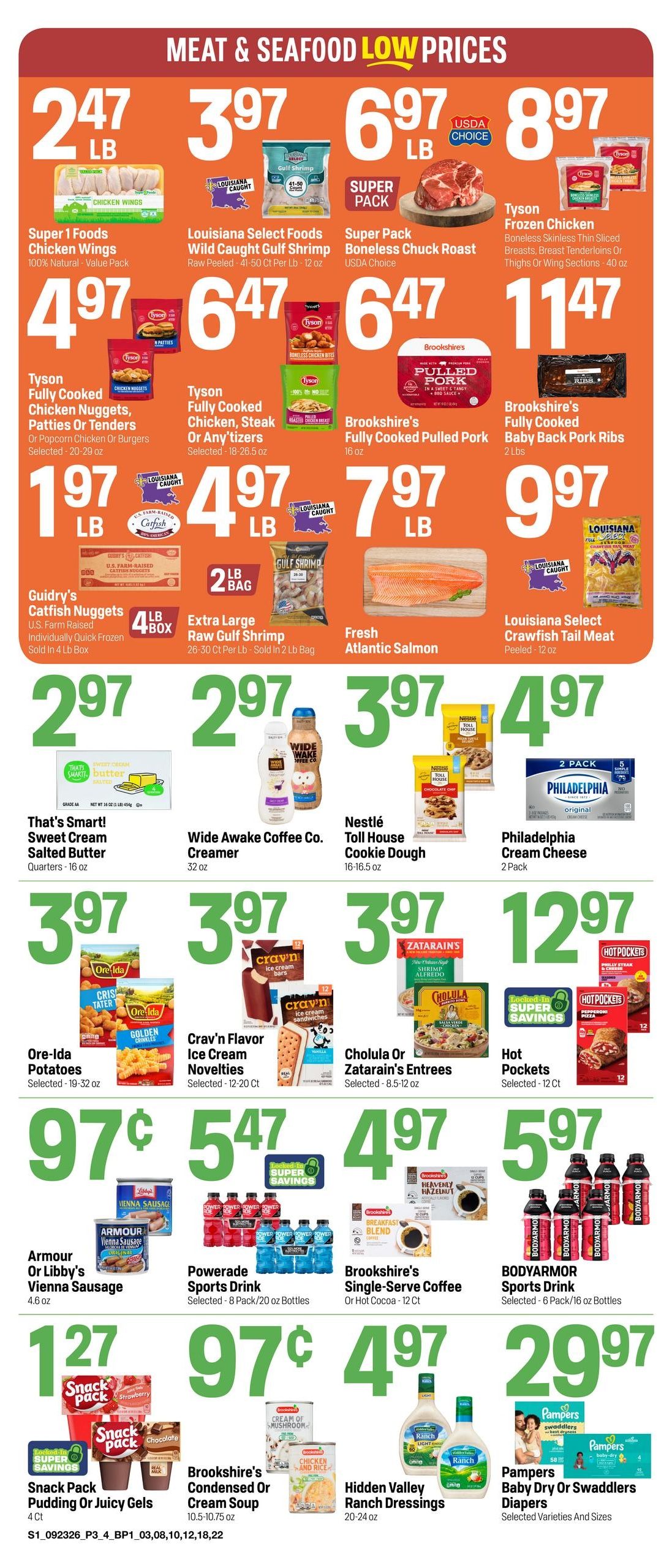Super 1 Foods & Discount Pharmacy (Lafayette Area, LA) Weekly Ad September 23 - 29, 2026