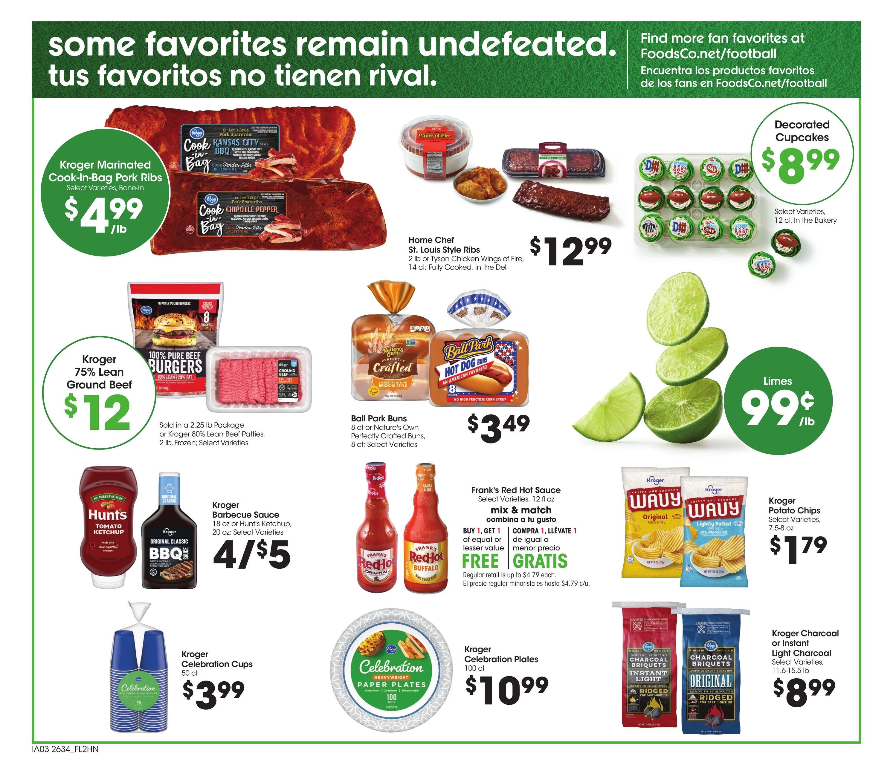 Foods Co (Bakersfield Area, CA) Weekly Ad September 23 - 29, 2026