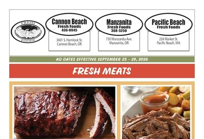 Fresh Foods Marketplace Weekly Ad September 23 - 29, 2026