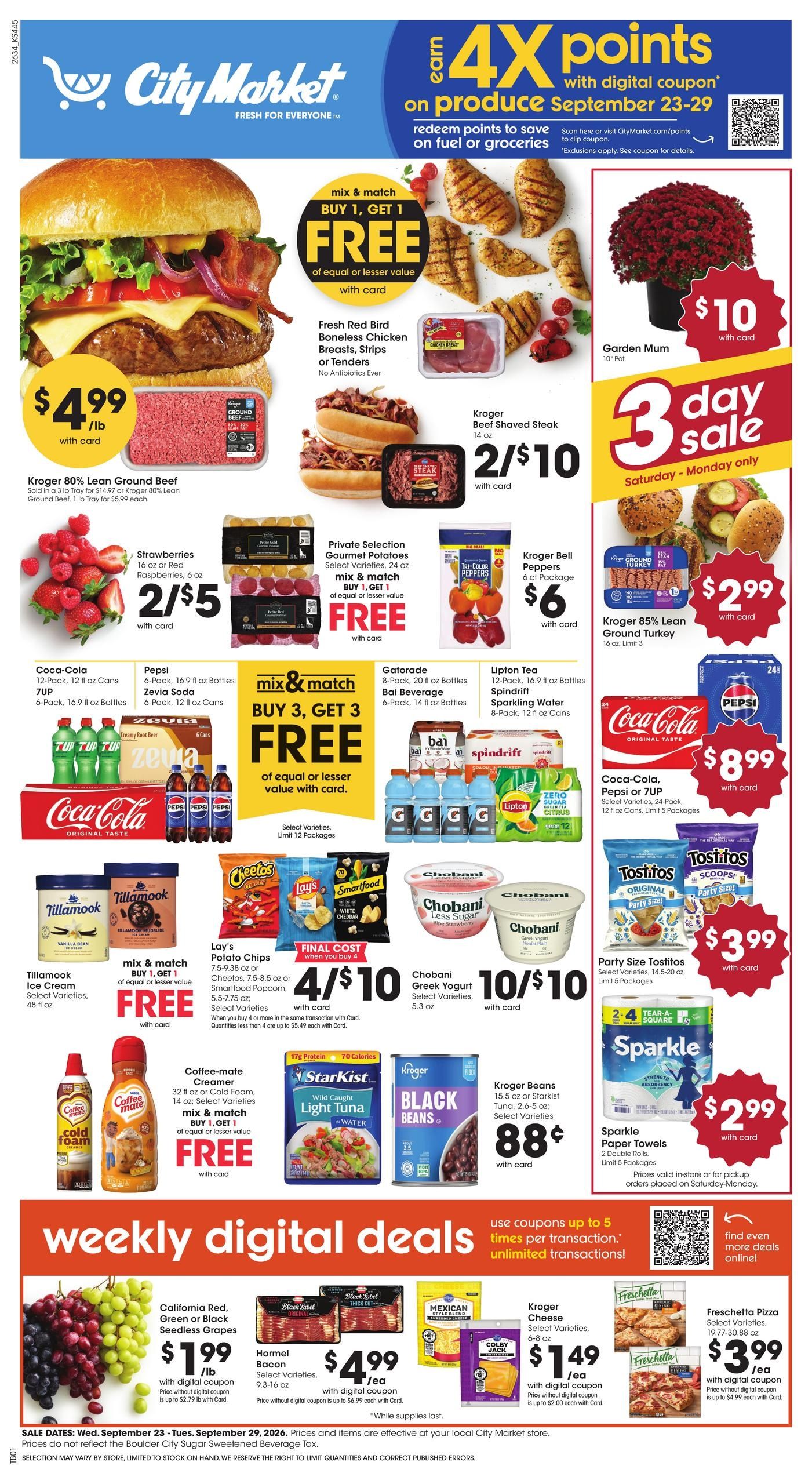 City Market (Dulce Area, NM) Weekly Ad September 23 - 29, 2026