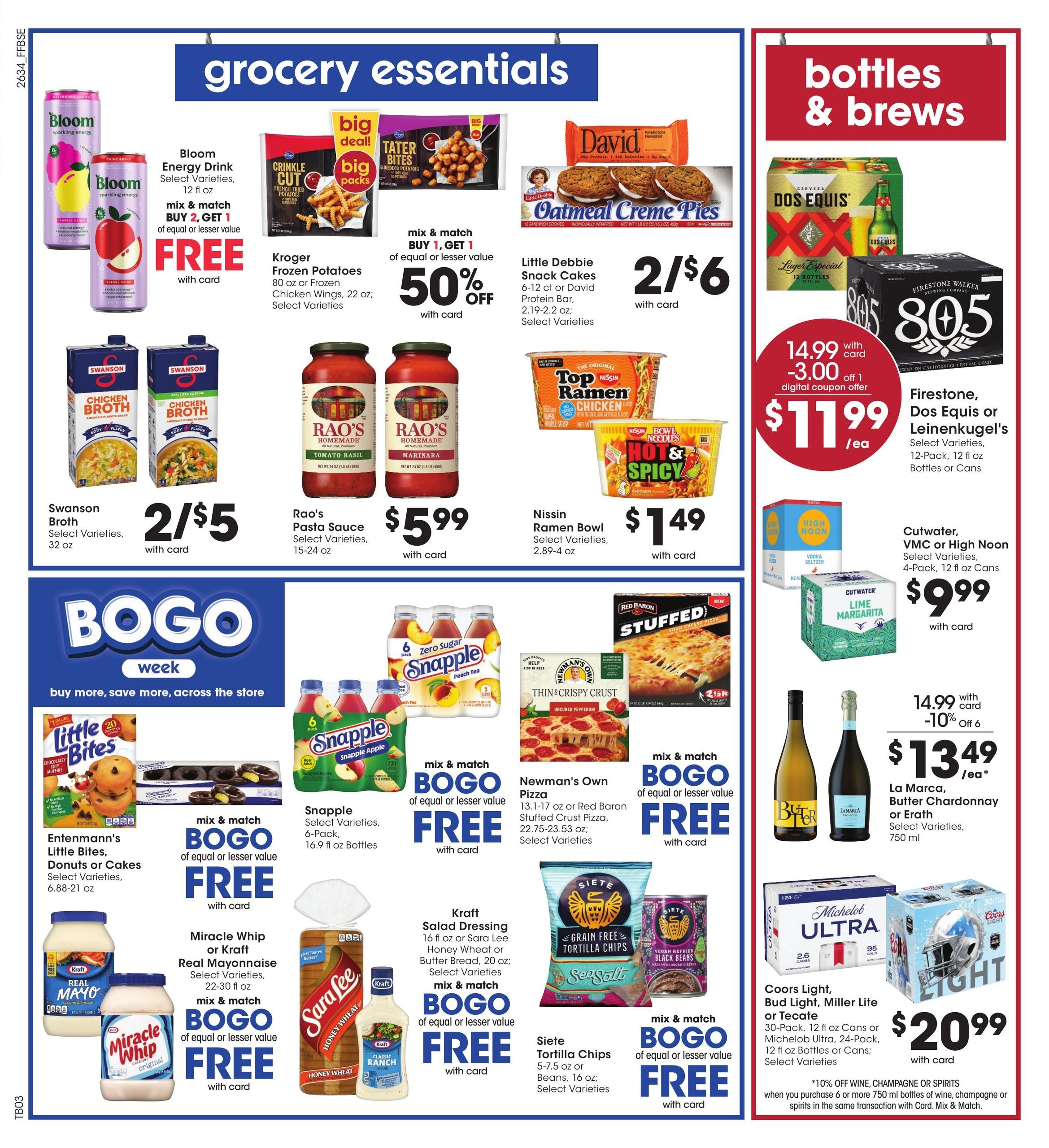 Fry's Food Stores (Scottsdale Area, AZ) Weekly Ad September 23 - 29, 2026
