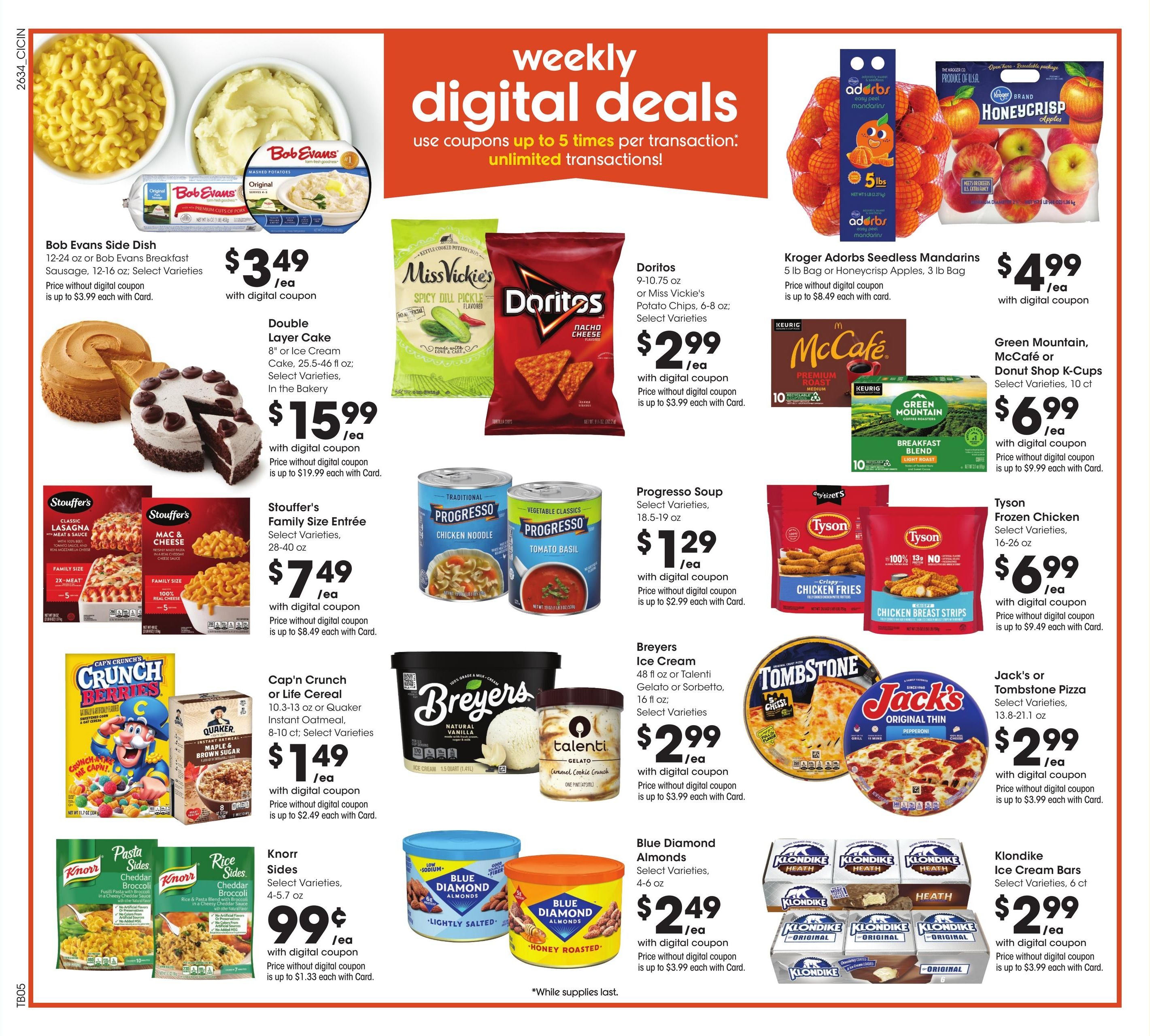 Kroger (Cedar Grove Area, IN) Weekly Ad September 23 - 29, 2026