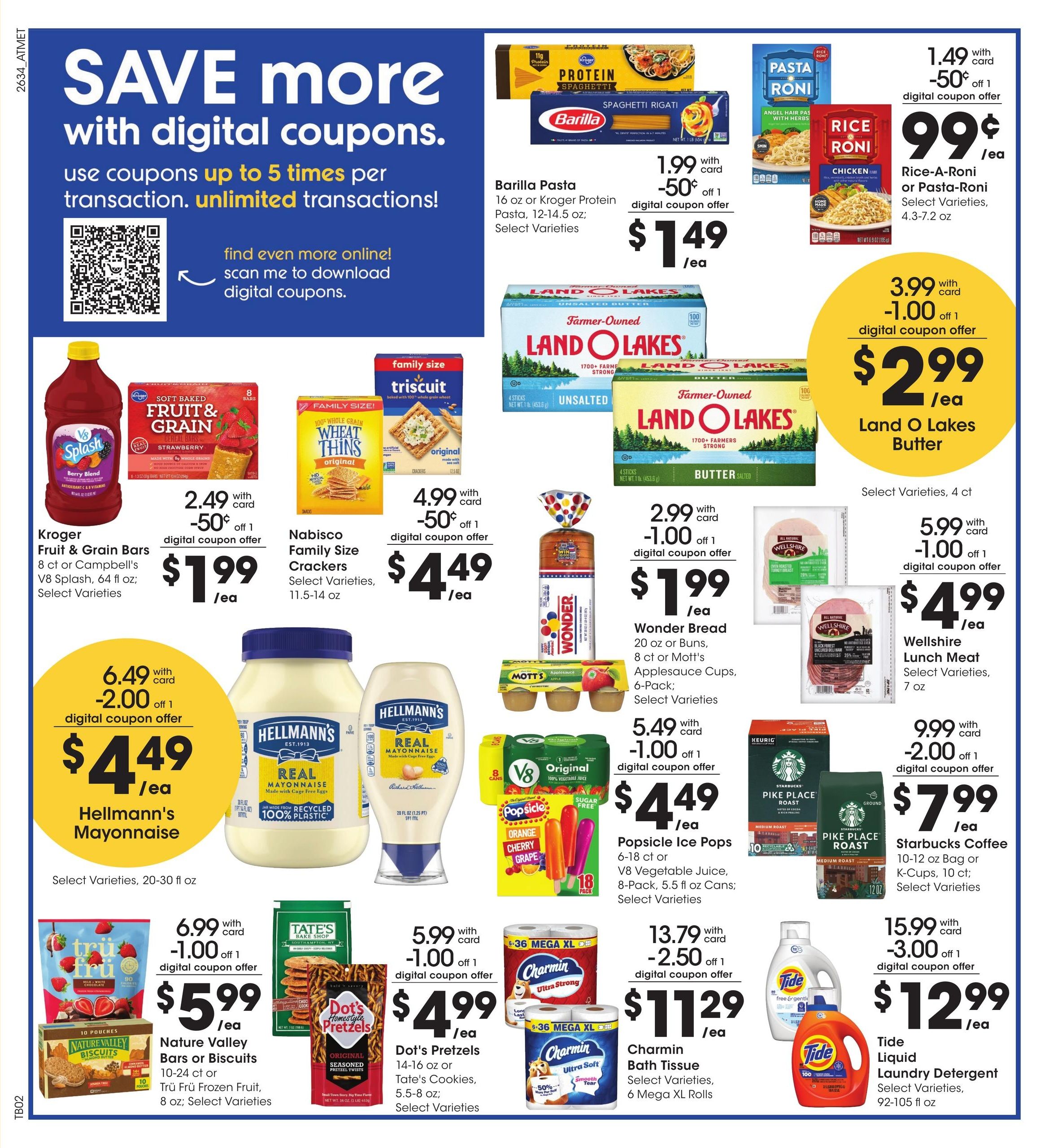Kroger (Eastman-Sparta Area, GA) Weekly Ad September 23 - 29, 2026