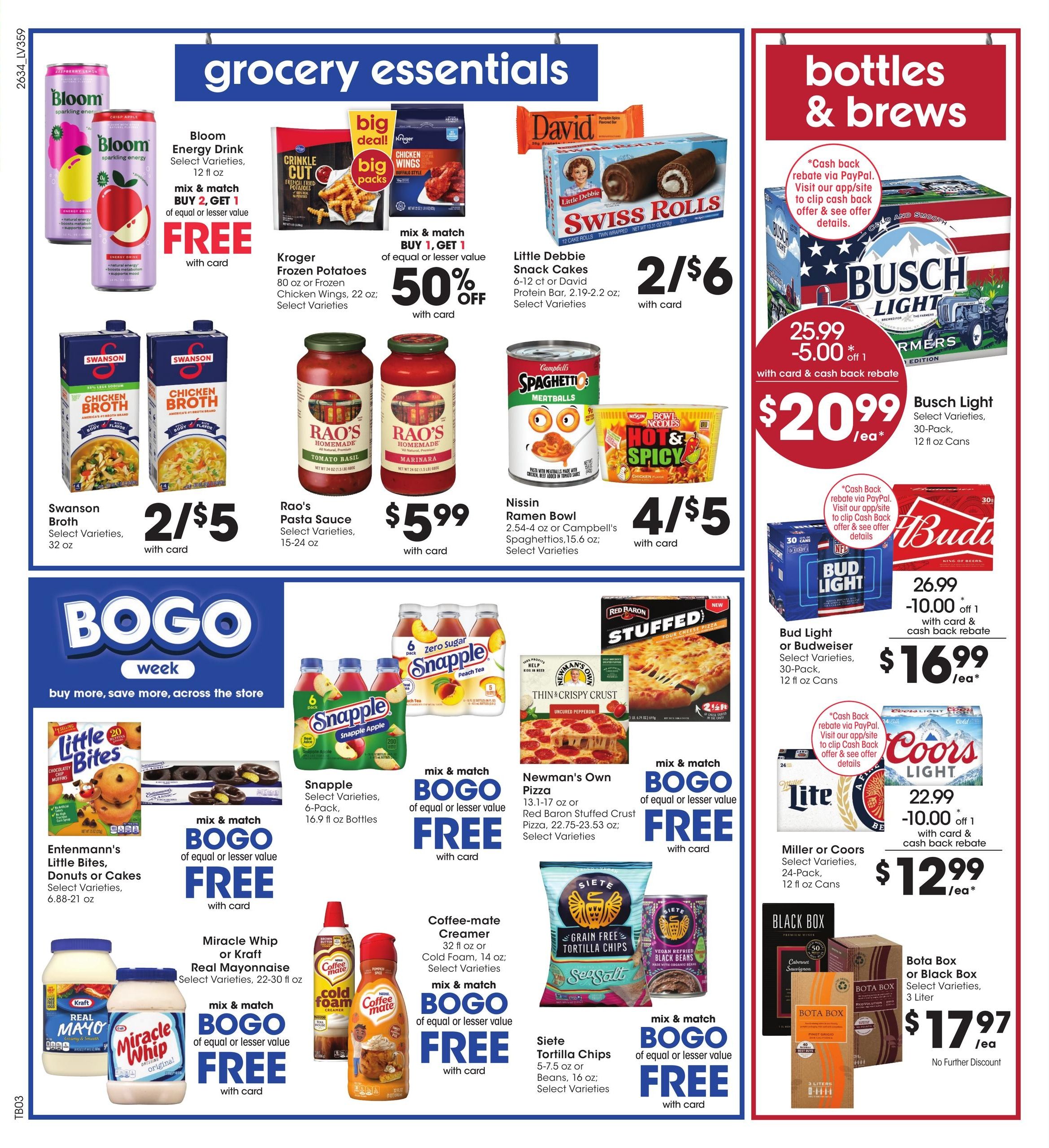 Kroger (Lexington Area, KY) Weekly Ad September 23 - 29, 2026