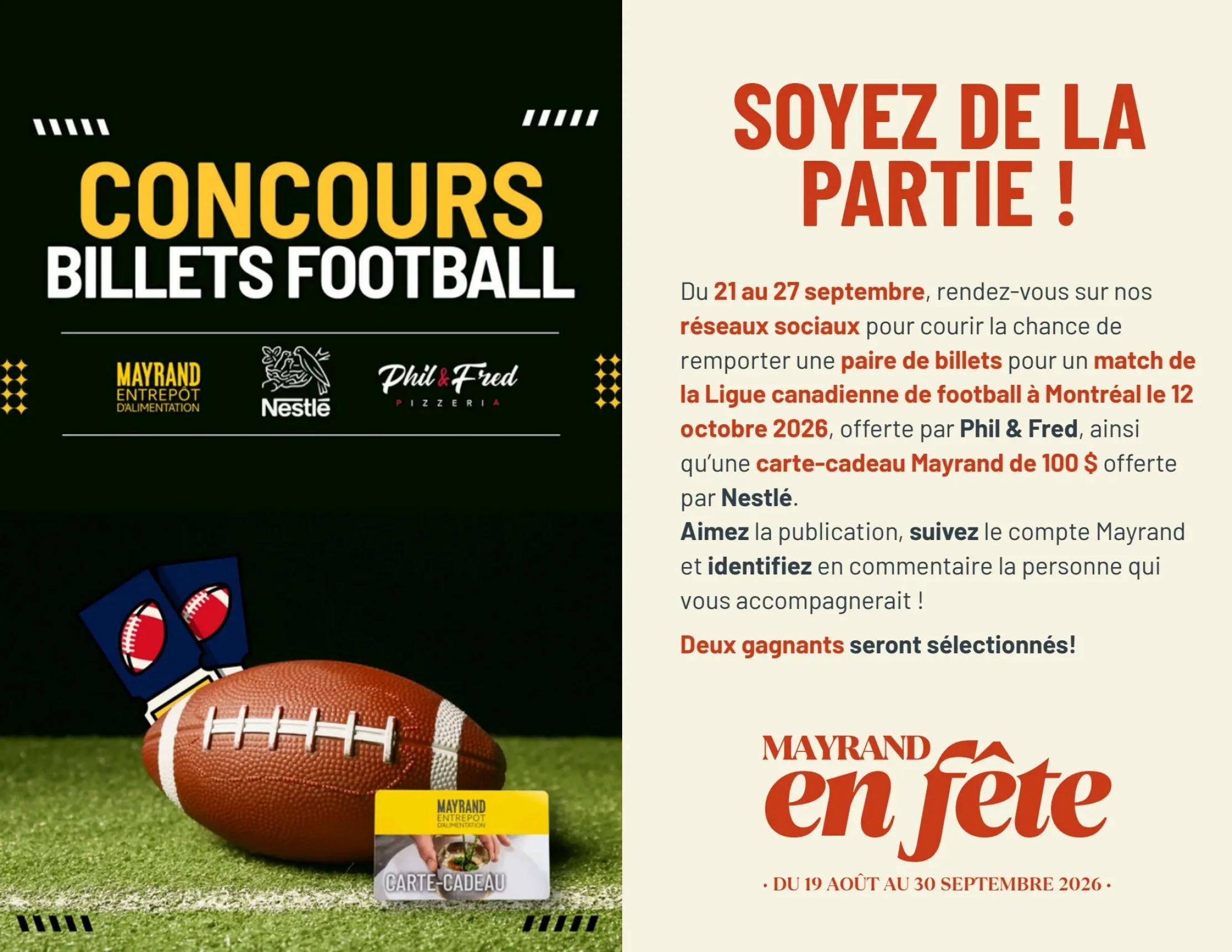 Mayrand Flyer September 23 to 29