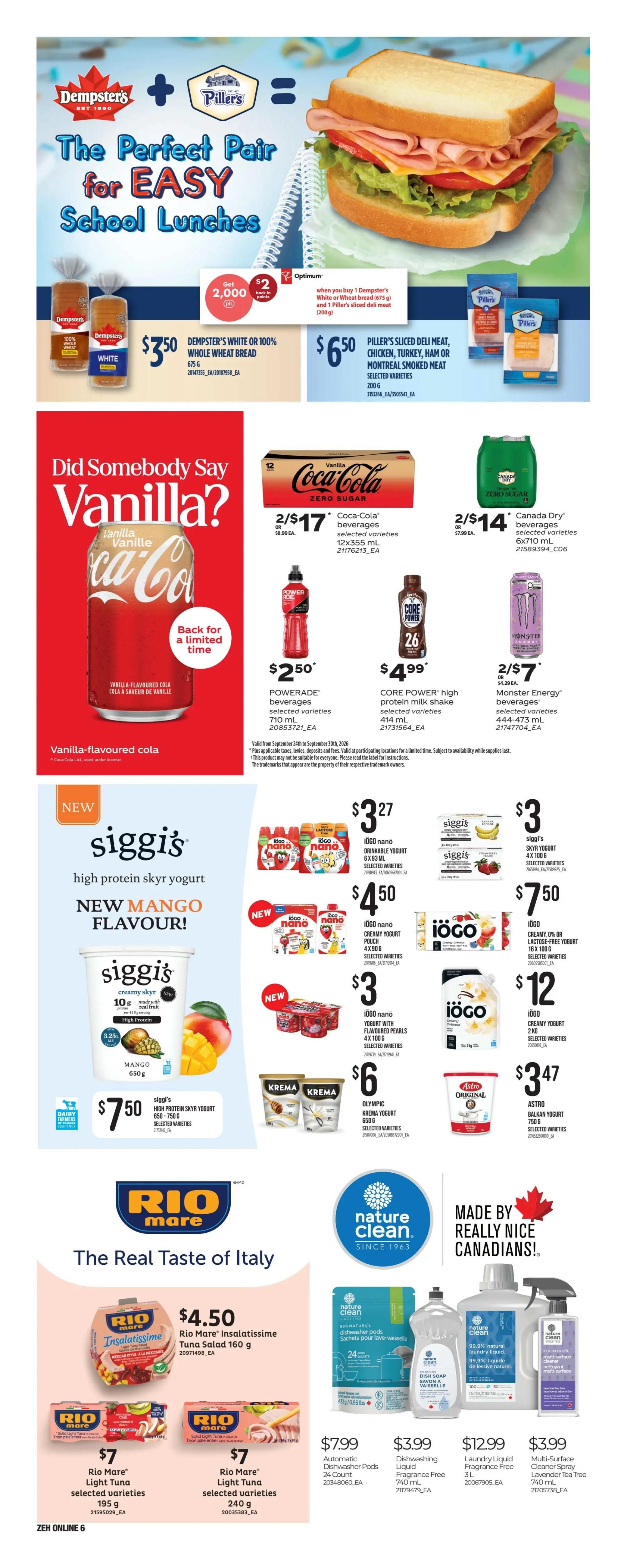 Zehrs Flyer September 24 to 30