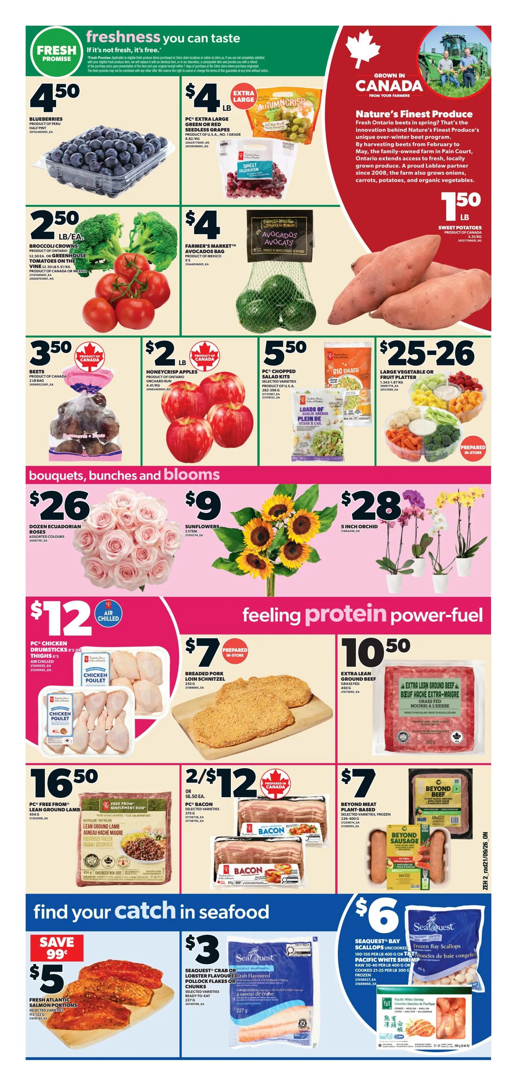 Zehrs Flyer September 24 to 30