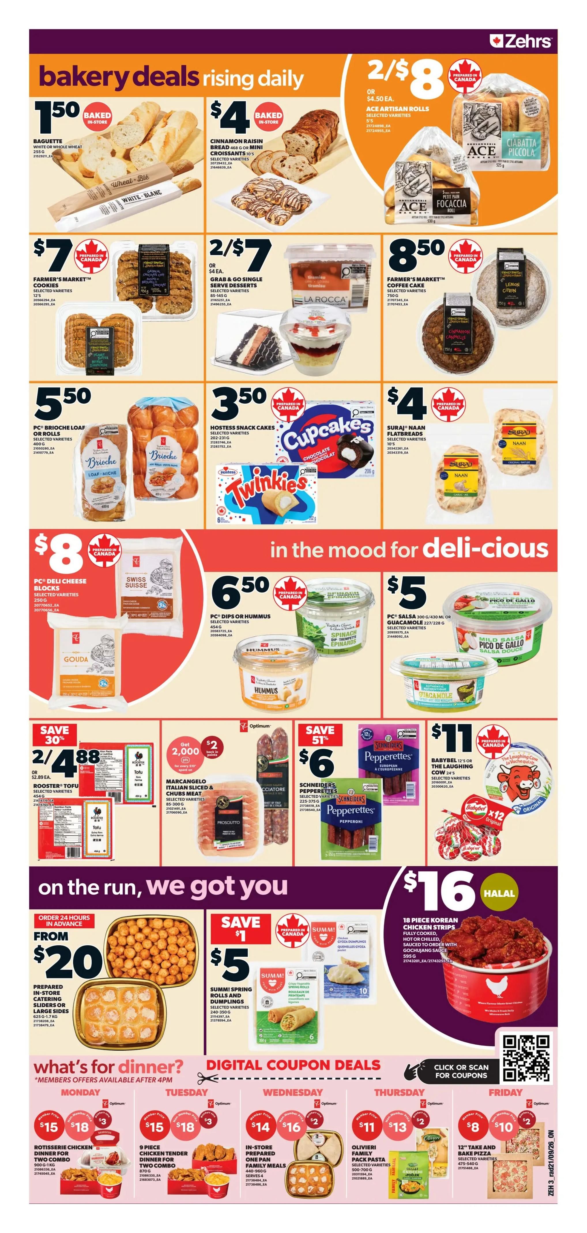 Zehrs Flyer September 24 to 30