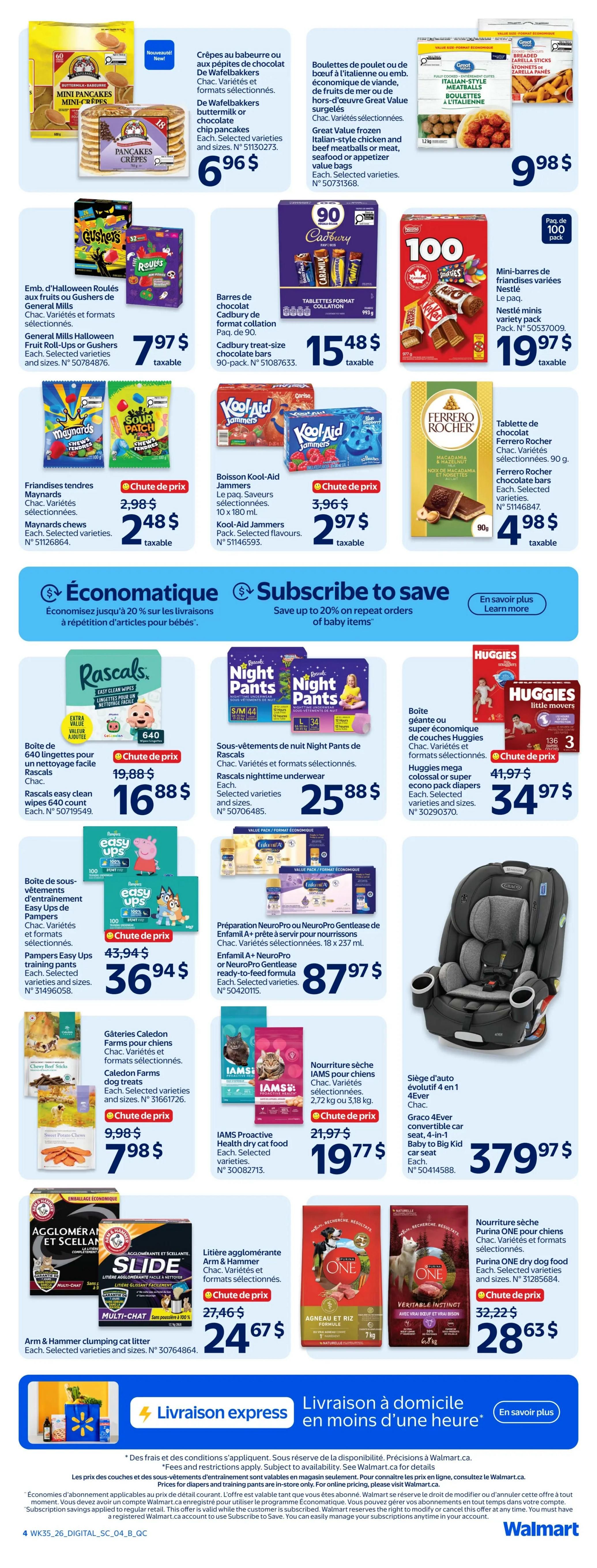 Walmart (QC) Flyer September 24 to 30