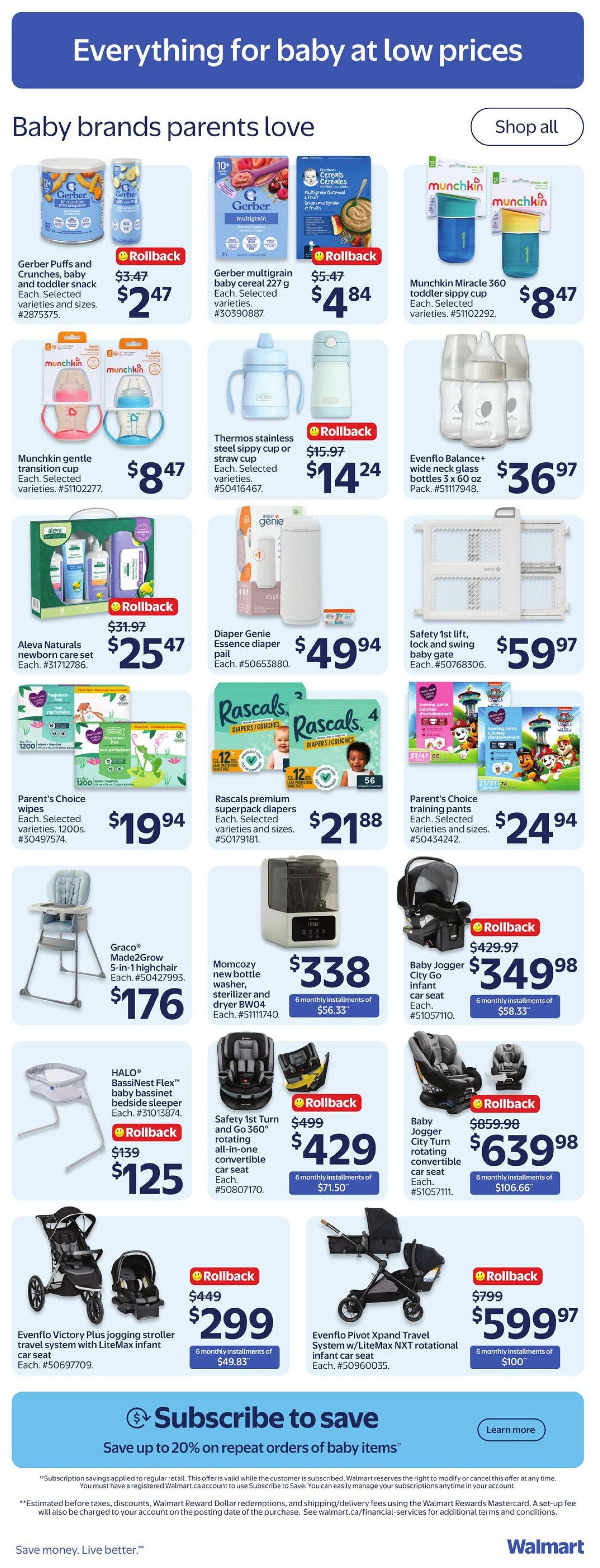 Walmart (Atlantic) Flyer September 24 to 30
