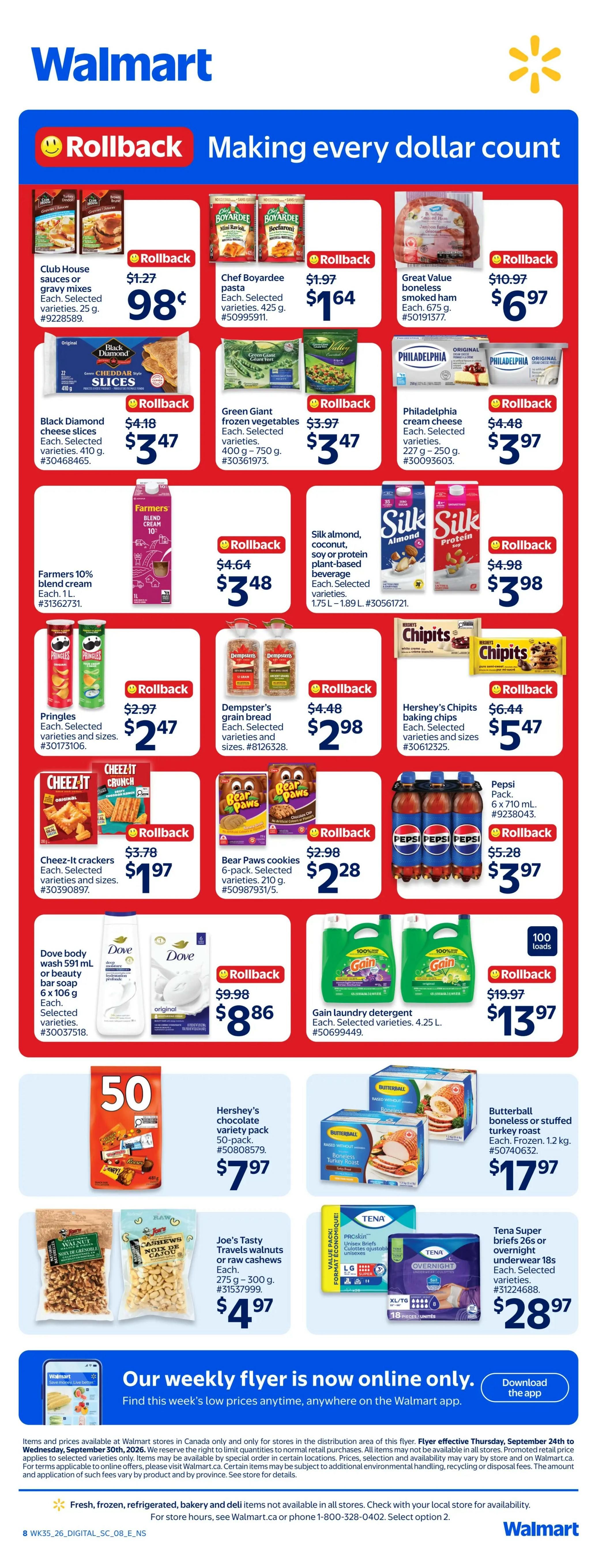 Walmart (Atlantic) Flyer September 24 to 30