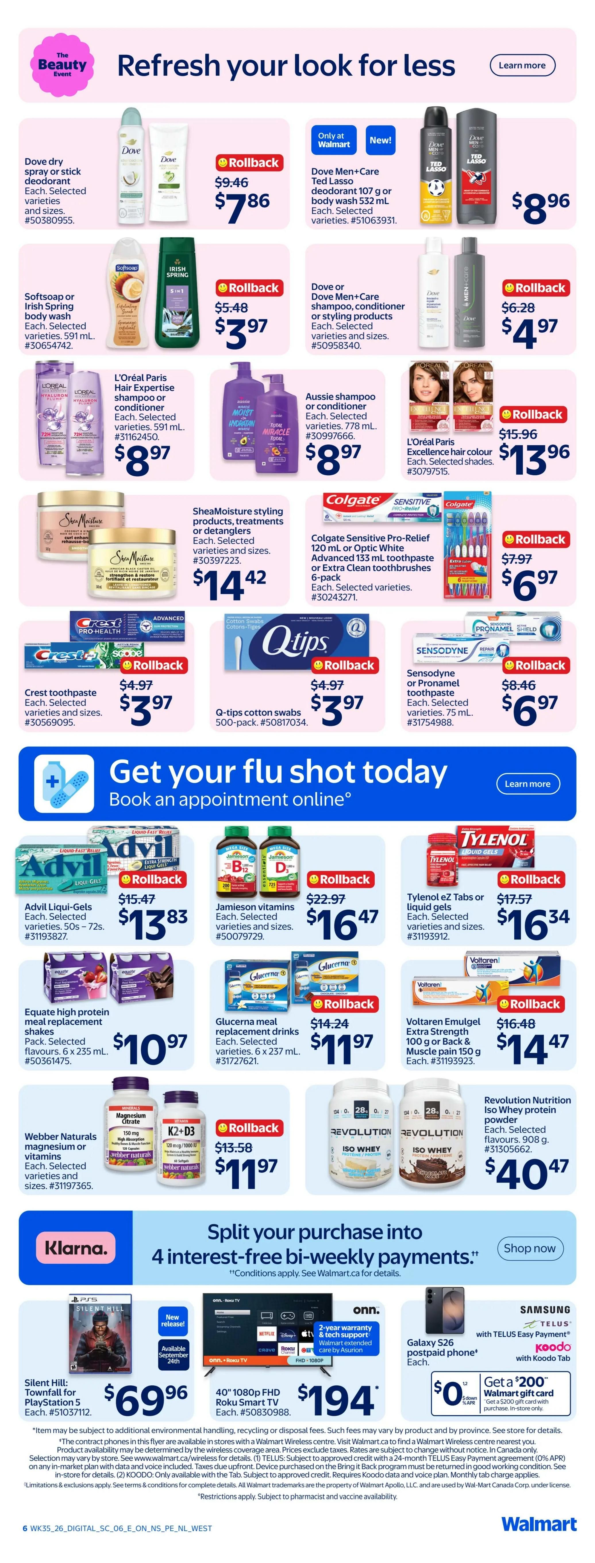 Walmart (Atlantic) Flyer September 24 to 30