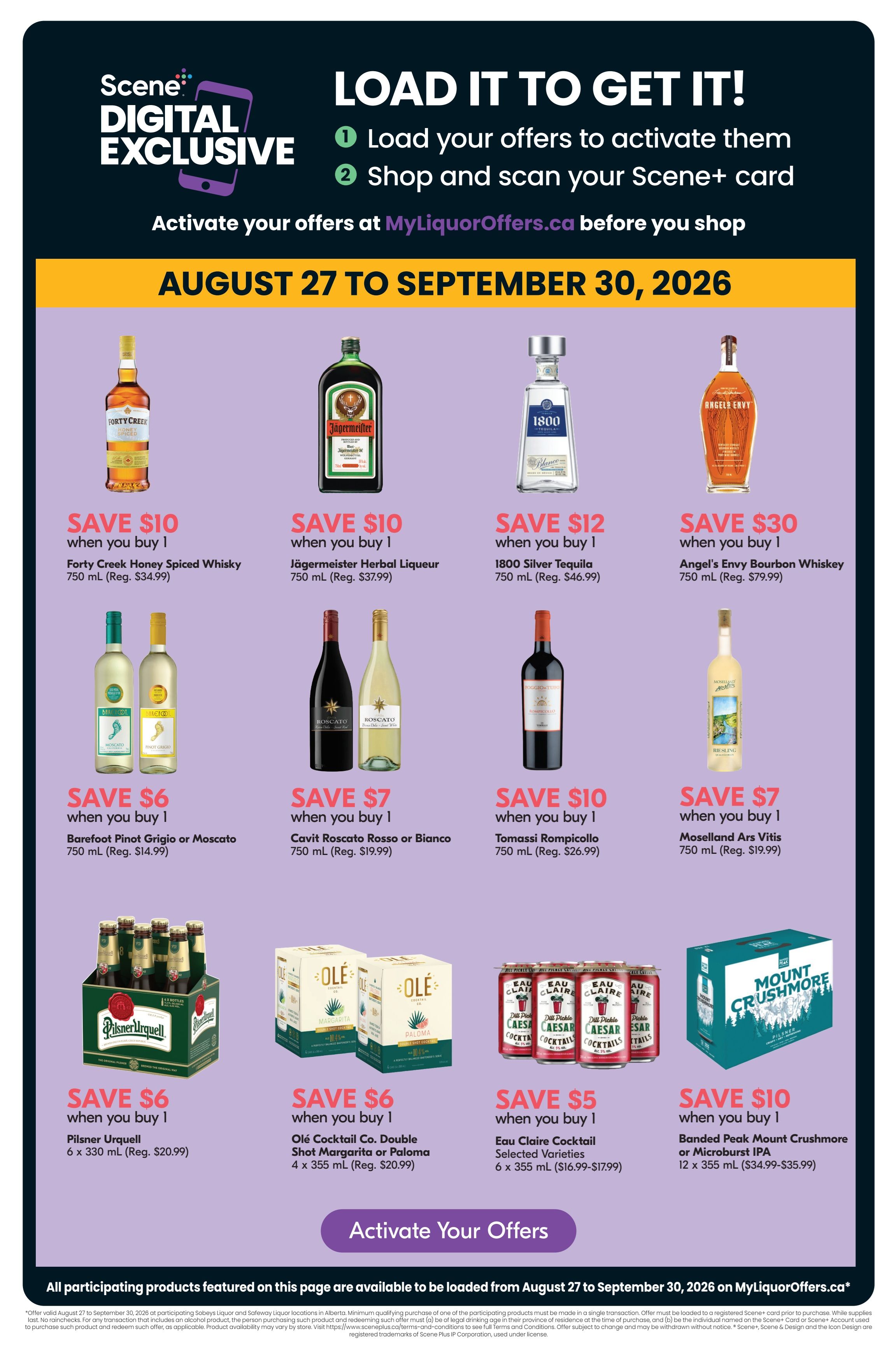 Sobeys/Safeway (AB) SWCB Flyer September 24 to 30