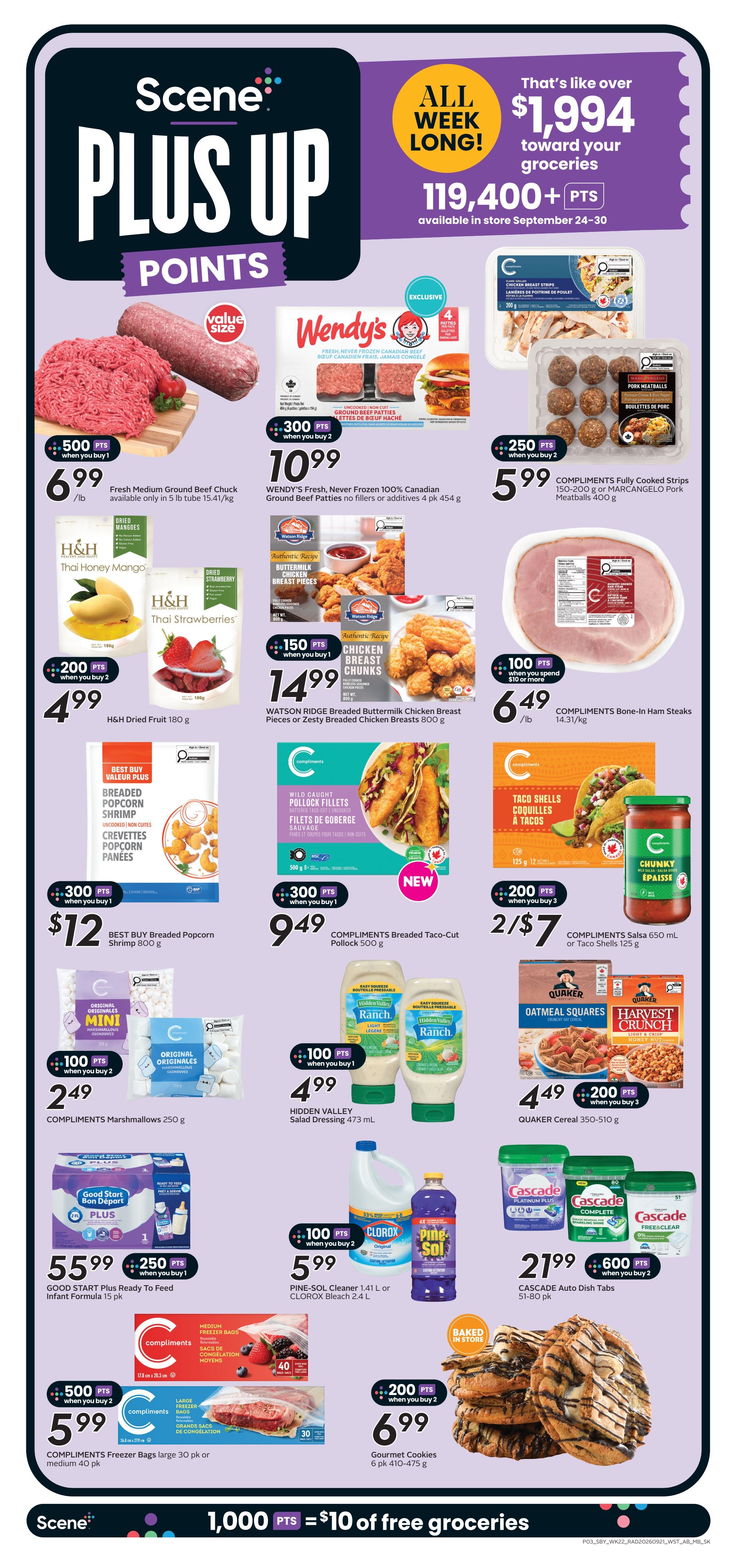 Sobeys/Safeway (SK & MB) Flyer September 24 to 30