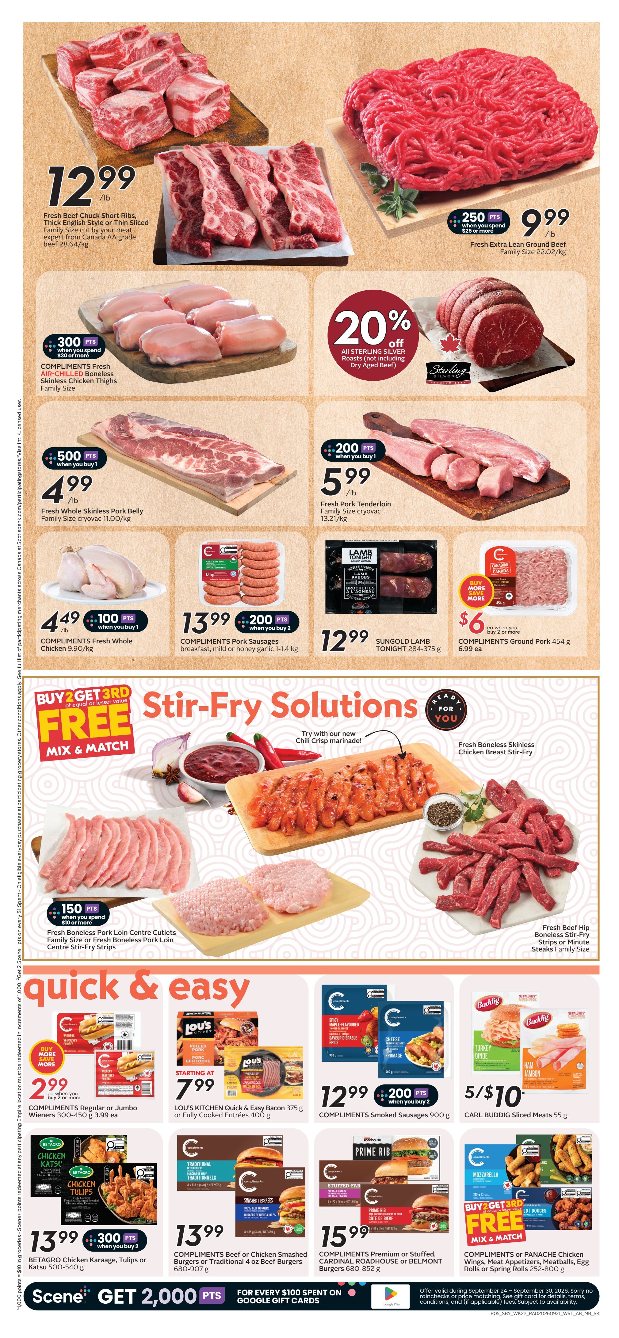 Sobeys/Safeway (AB) Flyer September 24 to 30