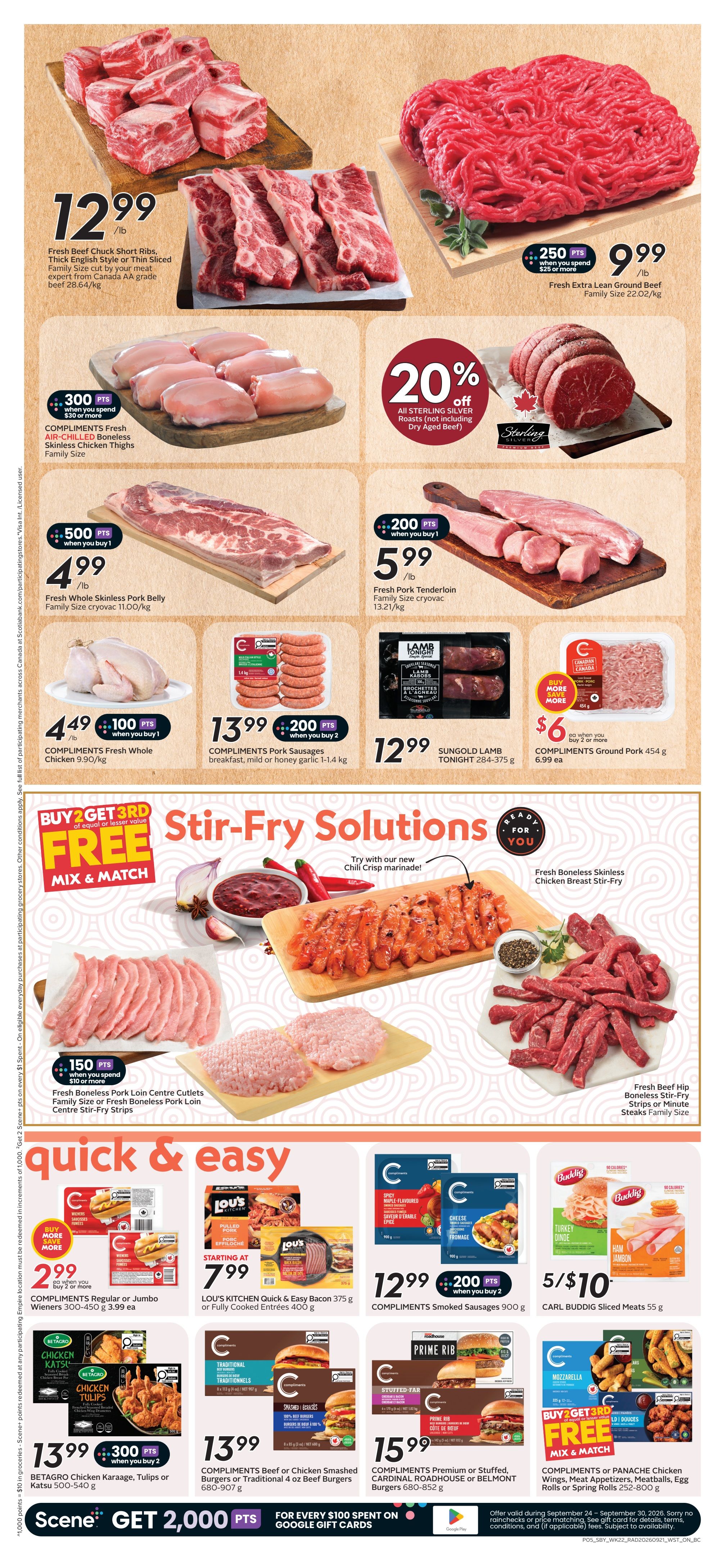 Safeway (BC) Flyer September 24 to 30