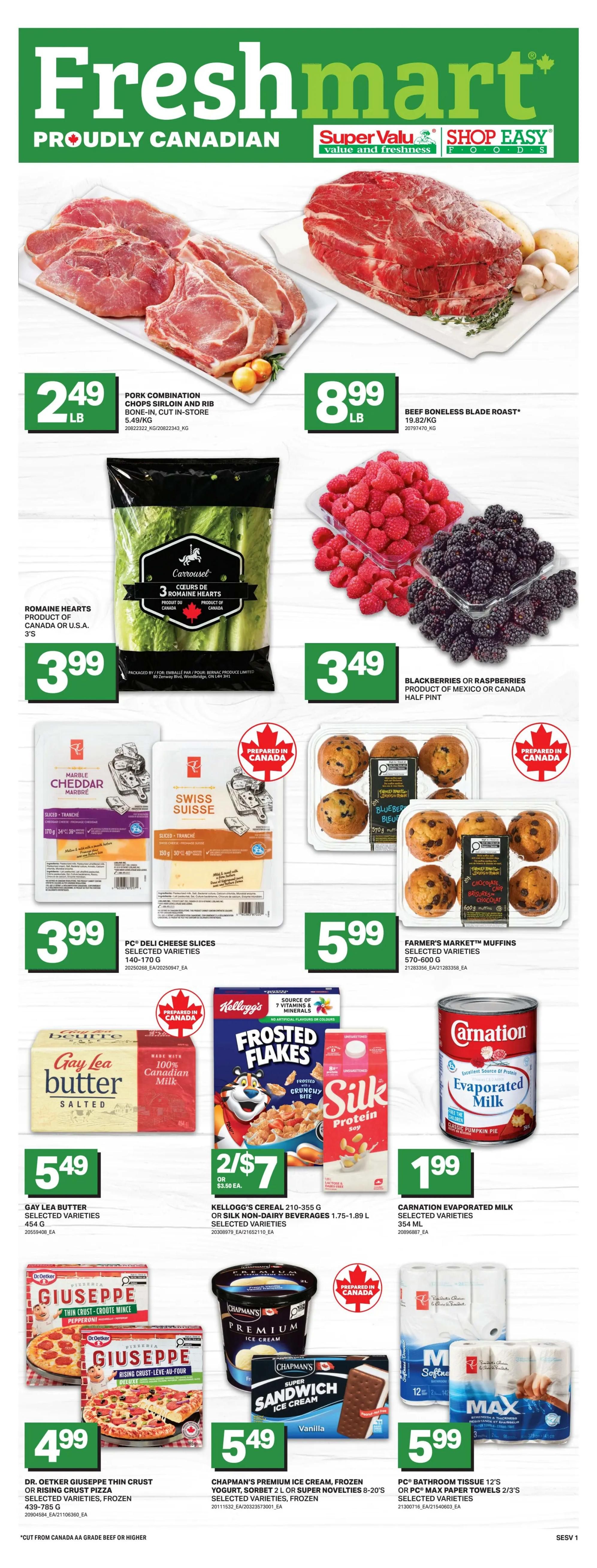 Shop Easy & SuperValu Flyer September 24 to 30