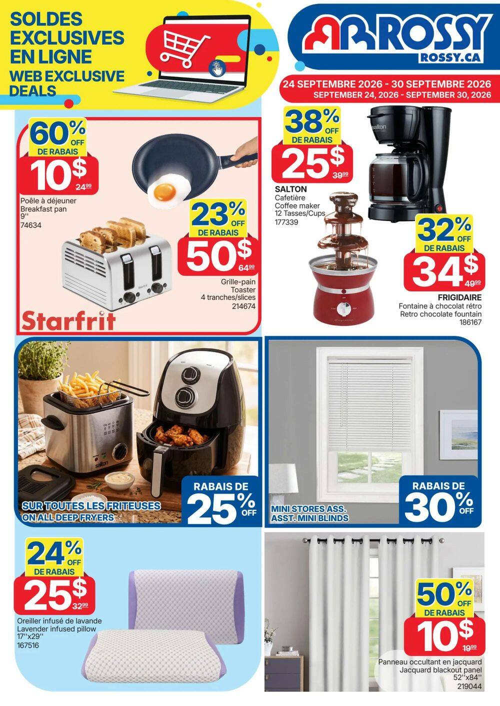 Rossy Flyer September 24 to 30