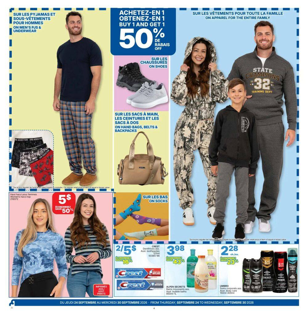 Rossy Flyer September 24 to 30