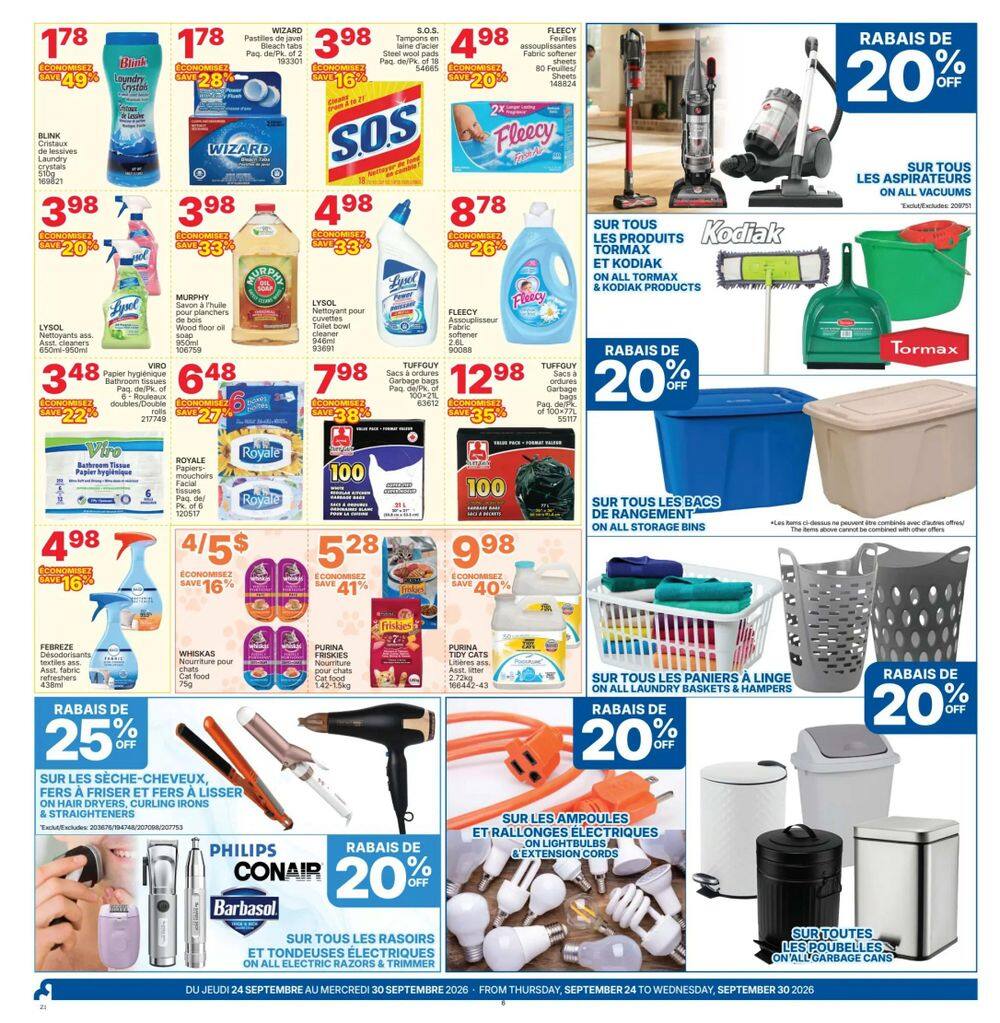 Rossy Flyer September 24 to 30