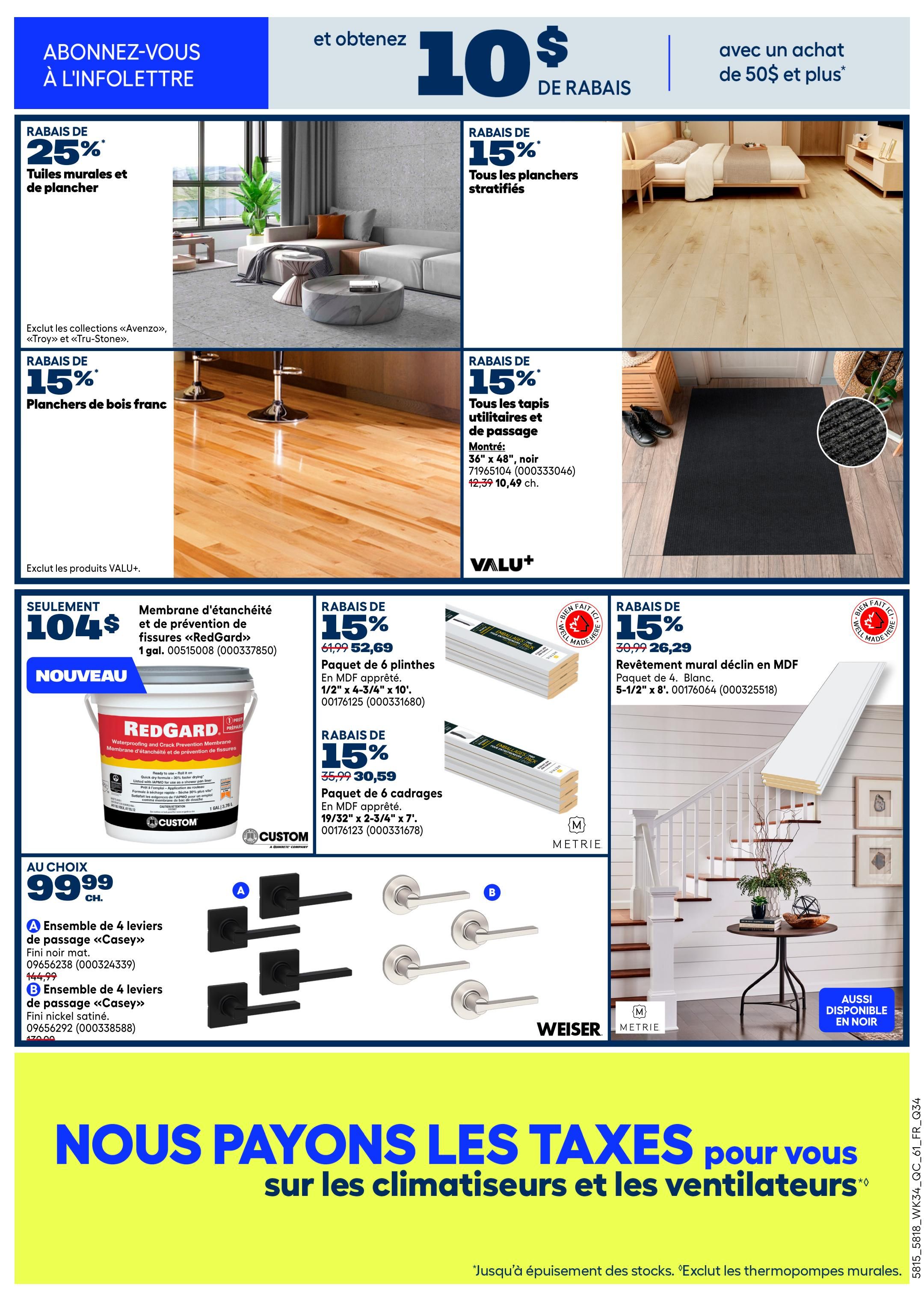 Rona & Rona+ (QC) Flyer September 24 to 30