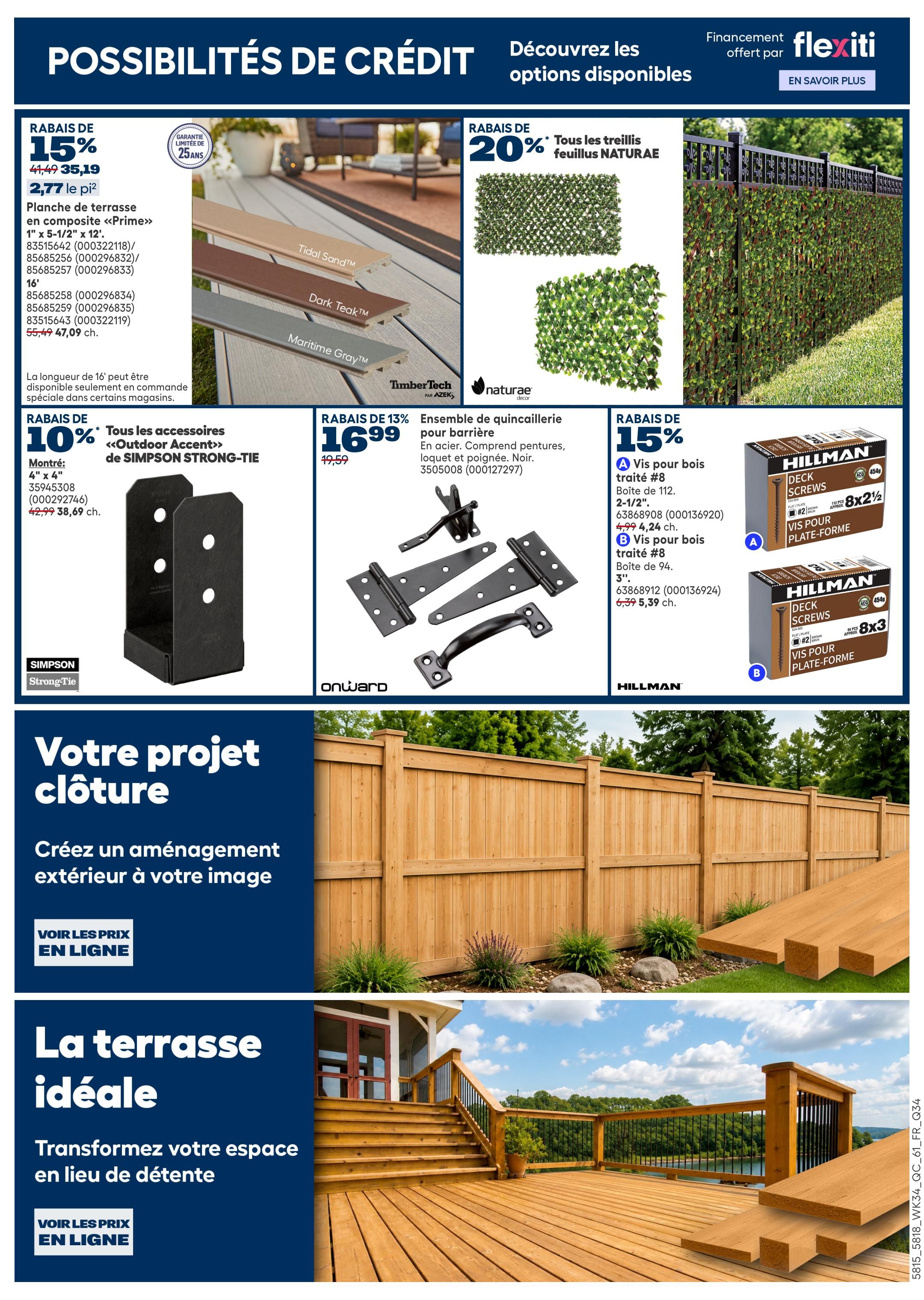 Rona & Rona+ (QC) Flyer September 24 to 30
