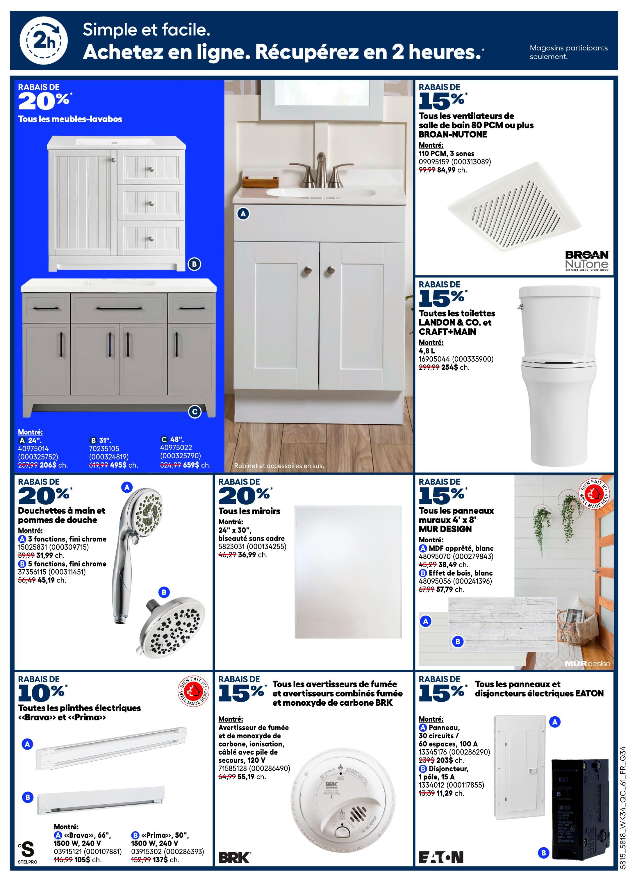 Rona & Rona+ (QC) Flyer September 24 to 30