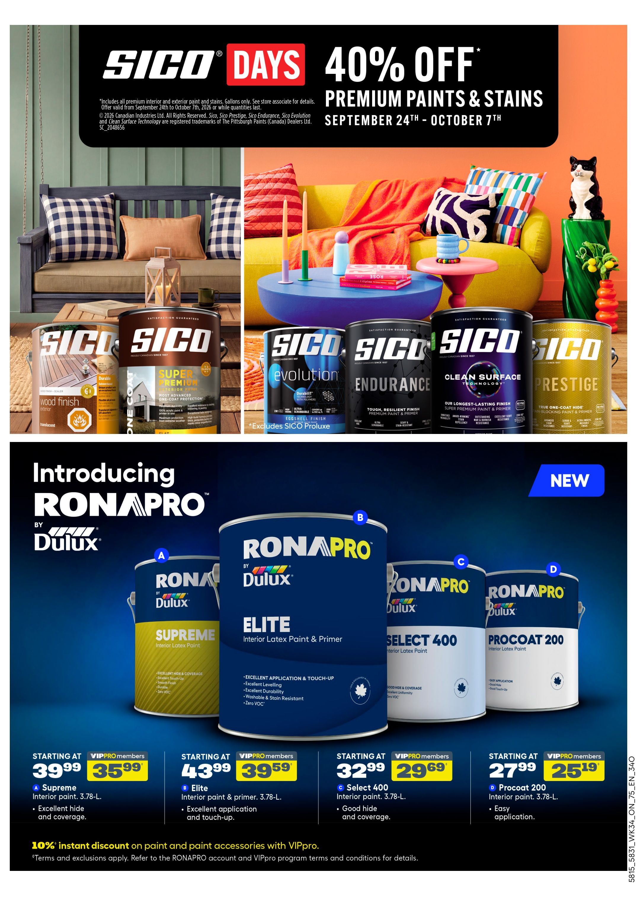 Rona & Rona+ (BC) Flyer September 24 to 30