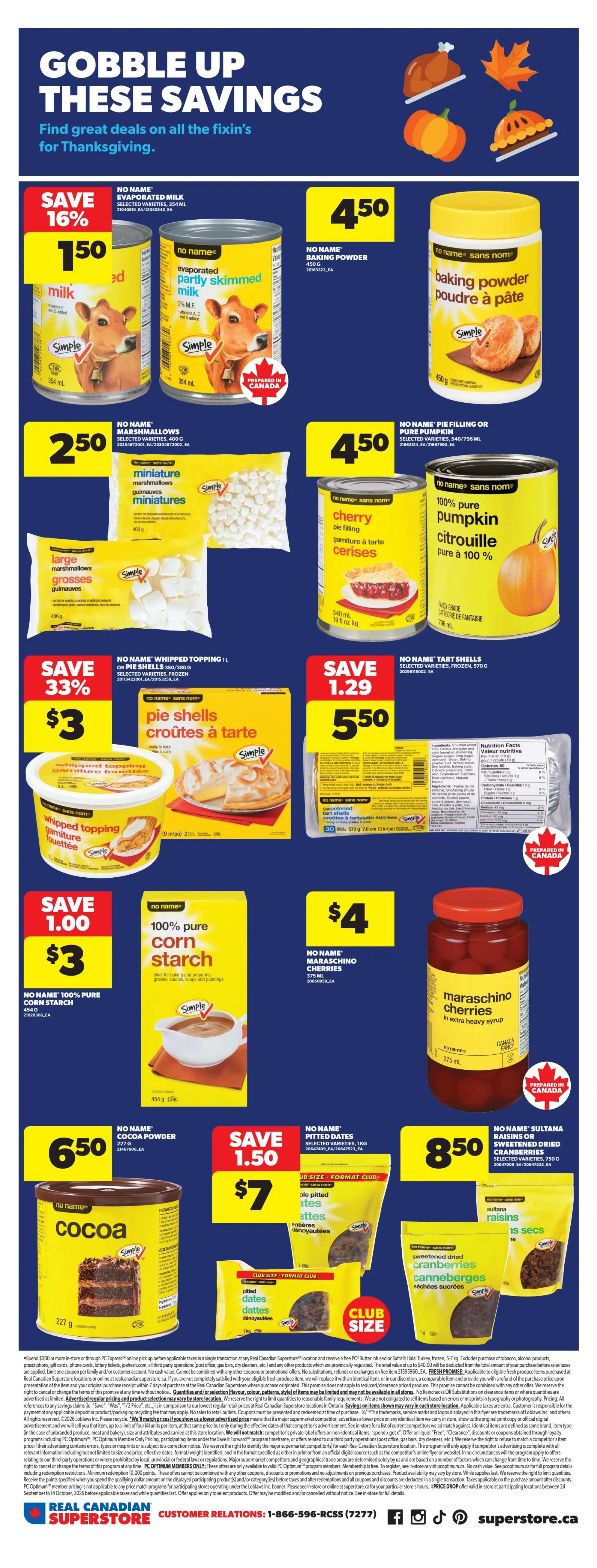 Real Canadian Superstore (ON) Flyer September 24 to 30