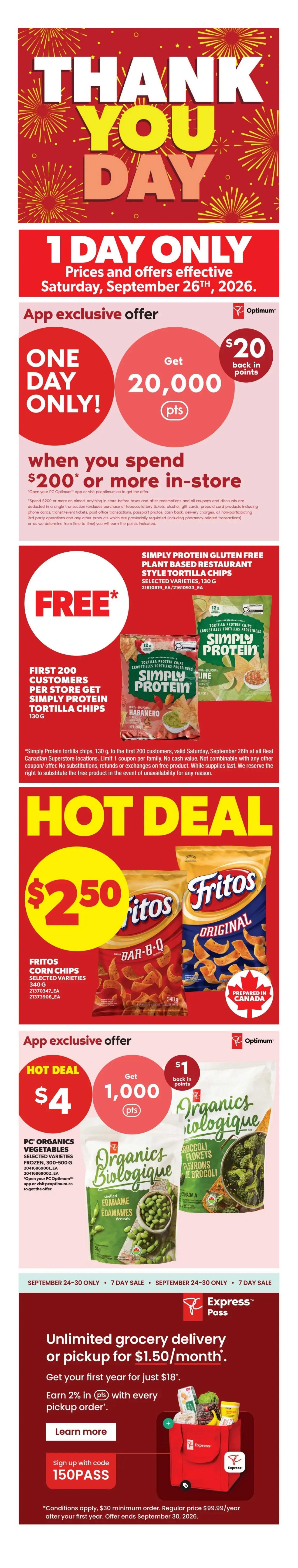Real Canadian Superstore (ON) Flyer September 24 to 30