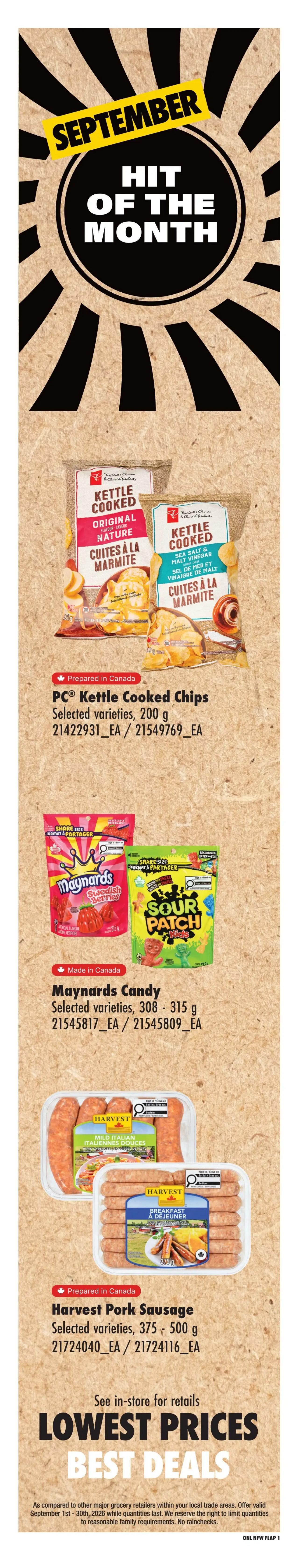 No Frills (West) Flyer September 24 to 30