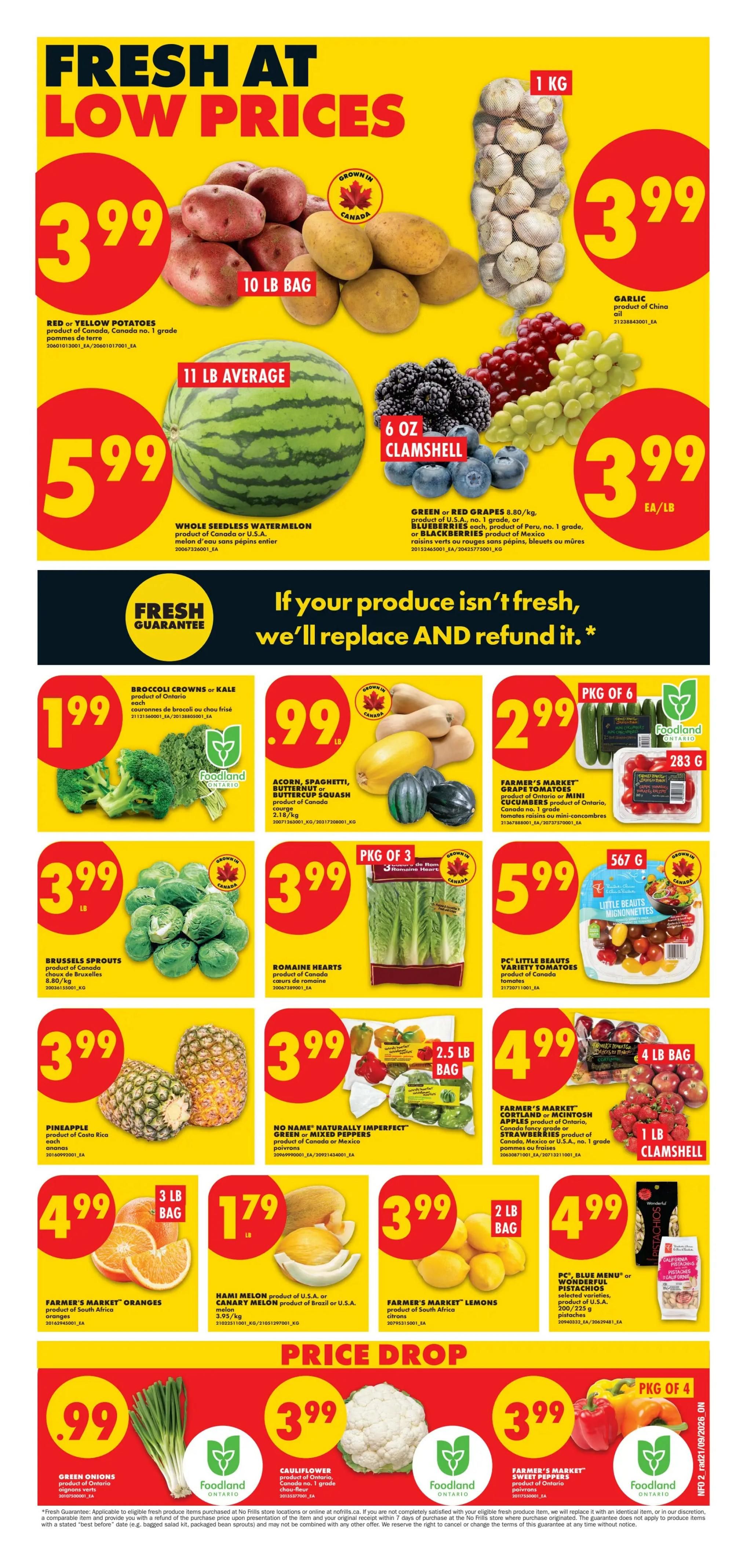 No Frills (ON) Flyer September 24 to 30