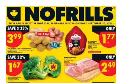 No Frills (Atlantic) Flyer September 24 to 30