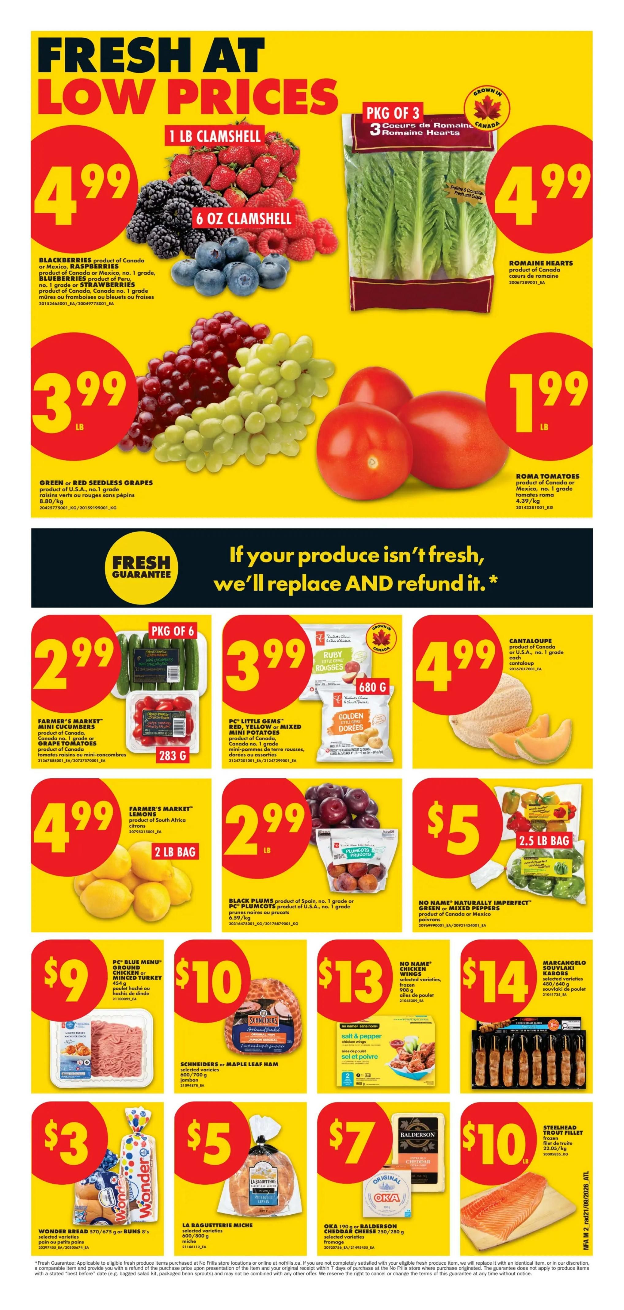 No Frills (Atlantic) Flyer September 24 to 30