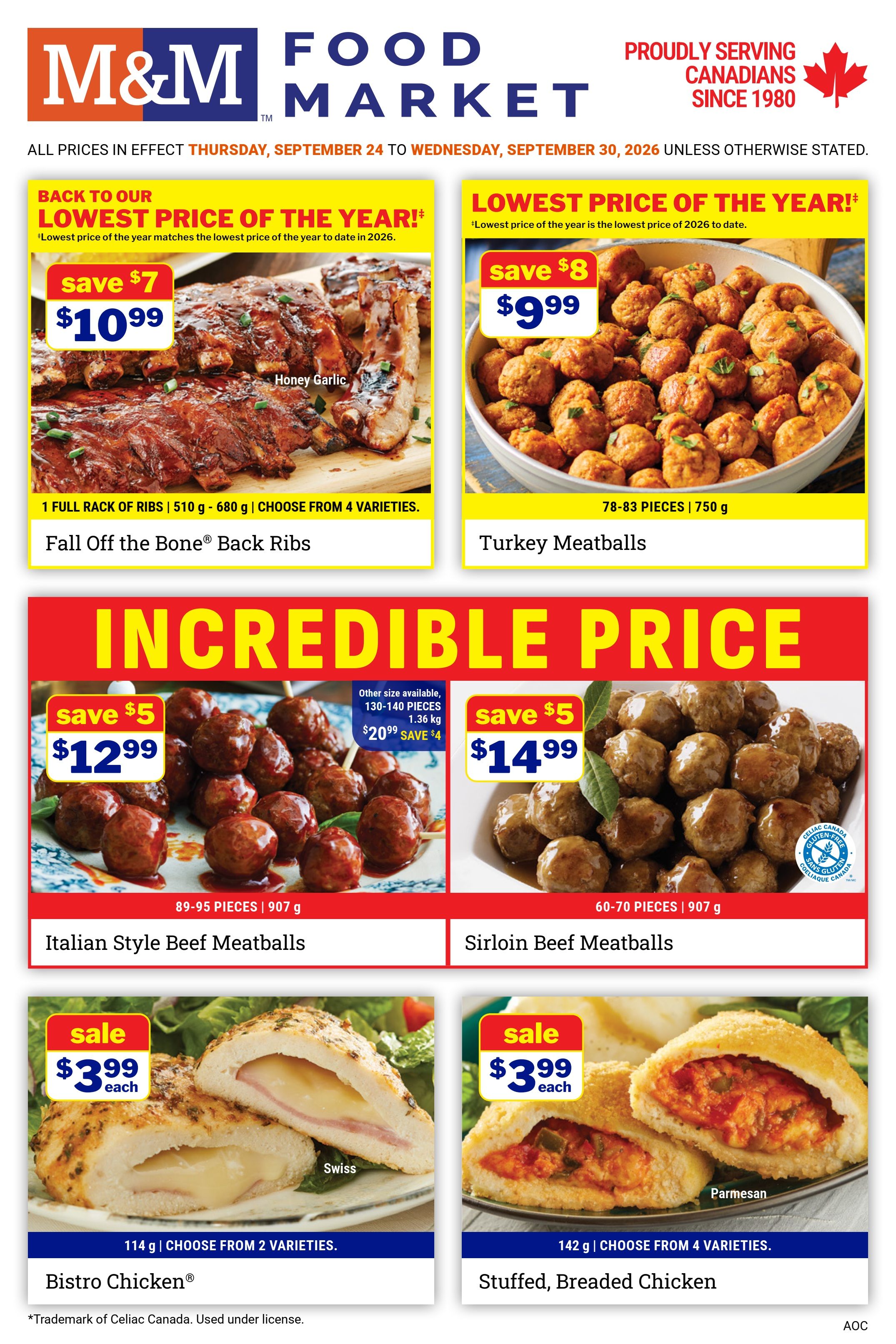 M&M Food Market (Atlantic, ON & West) Flyer September 24 to 30