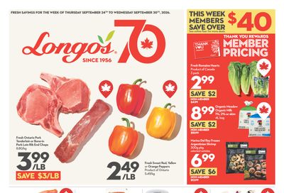 Longo's Flyer September 24 to 30