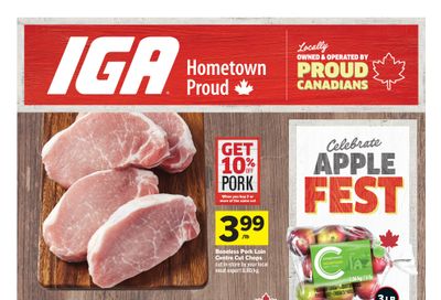 IGA (West) Flyer September 24 to 30