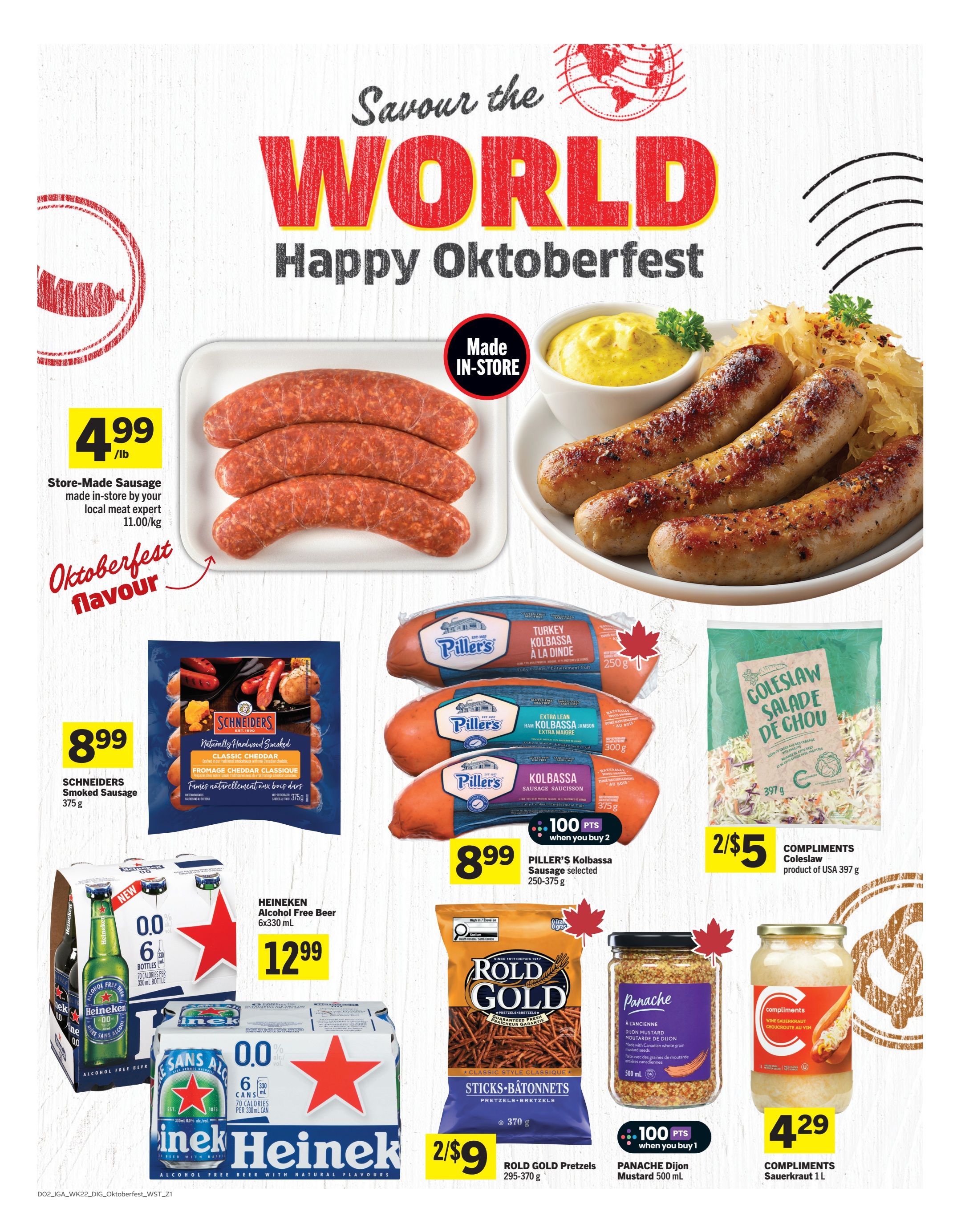 IGA (West) Flyer September 24 to 30