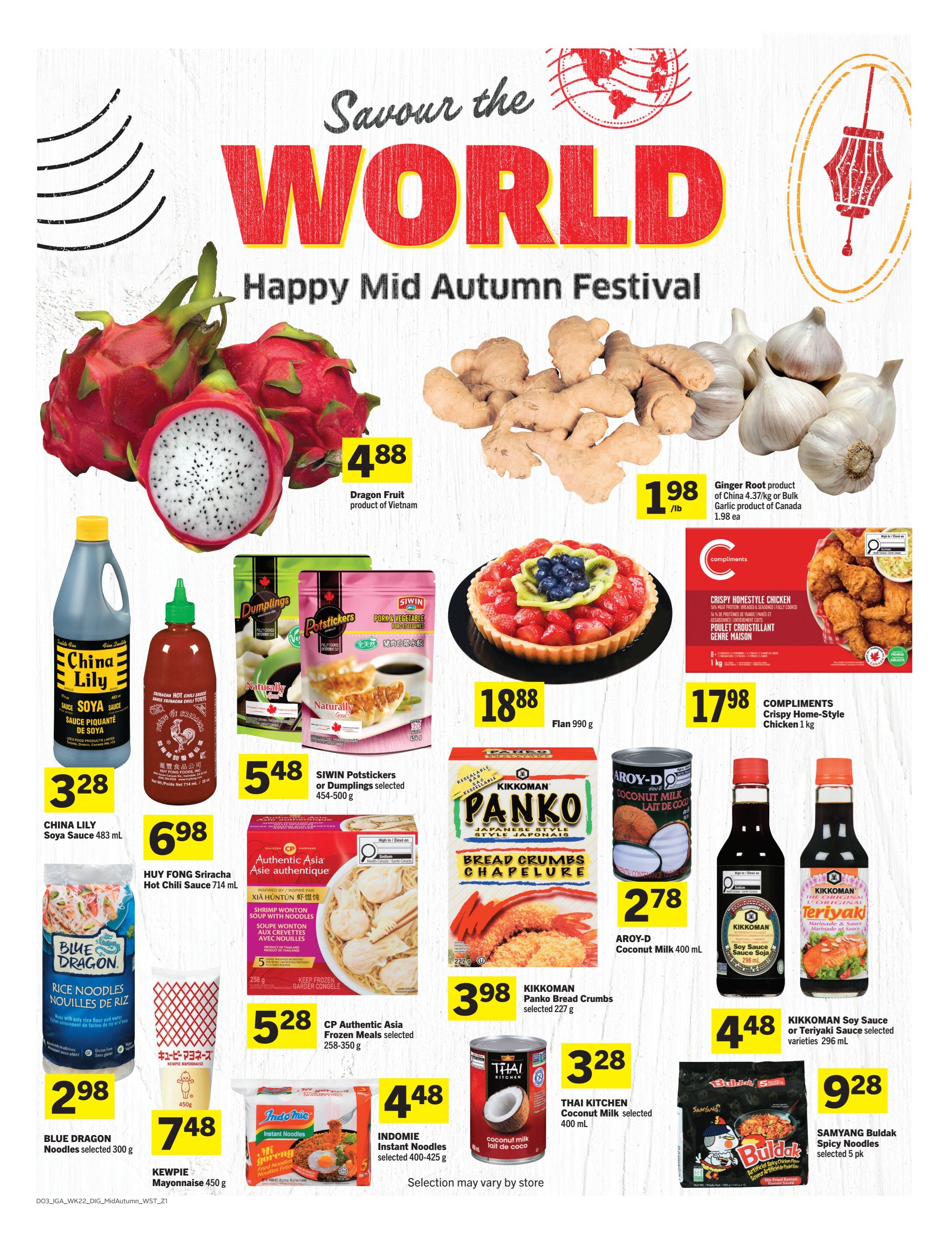 IGA (West) Flyer September 24 to 30