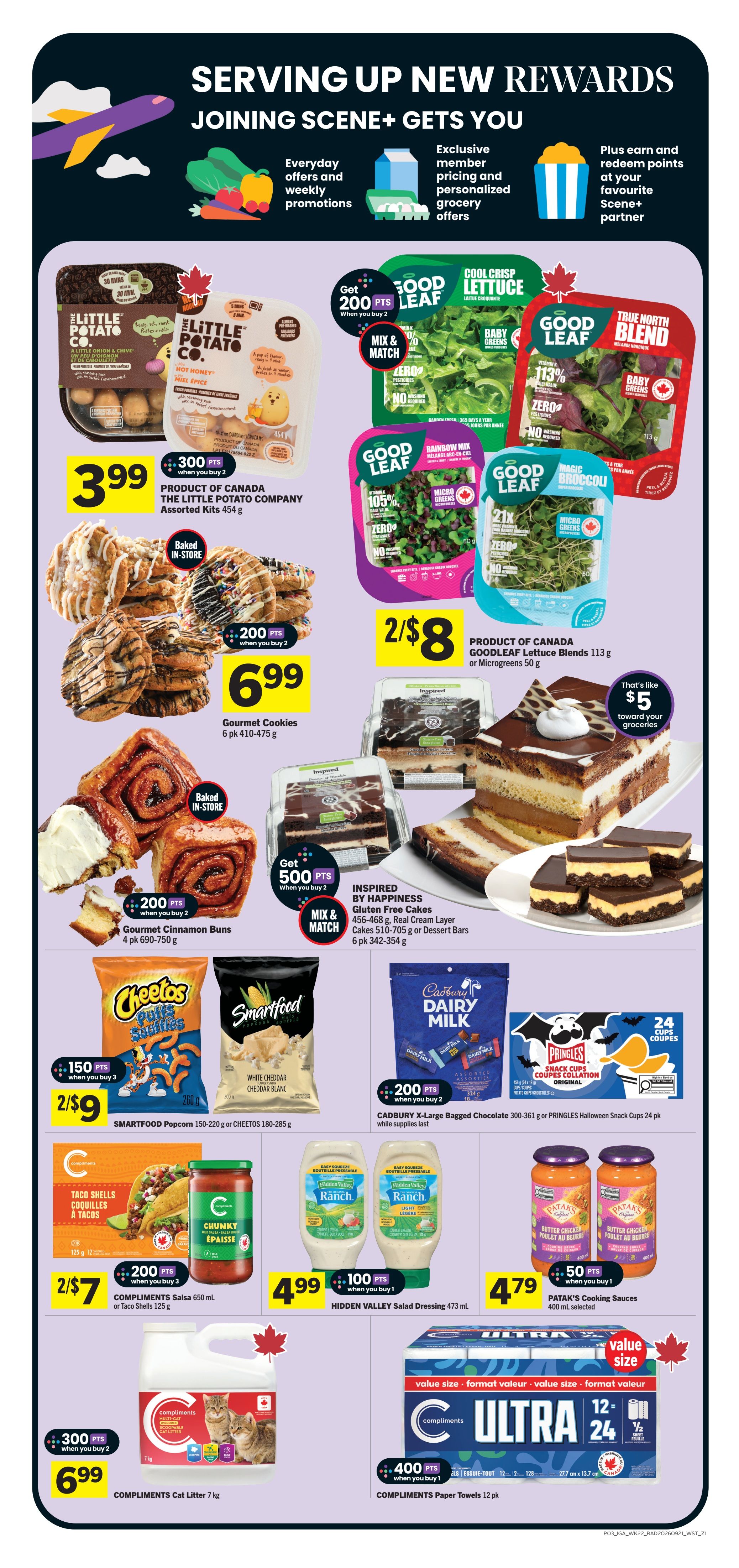 IGA (West) Flyer September 24 to 30