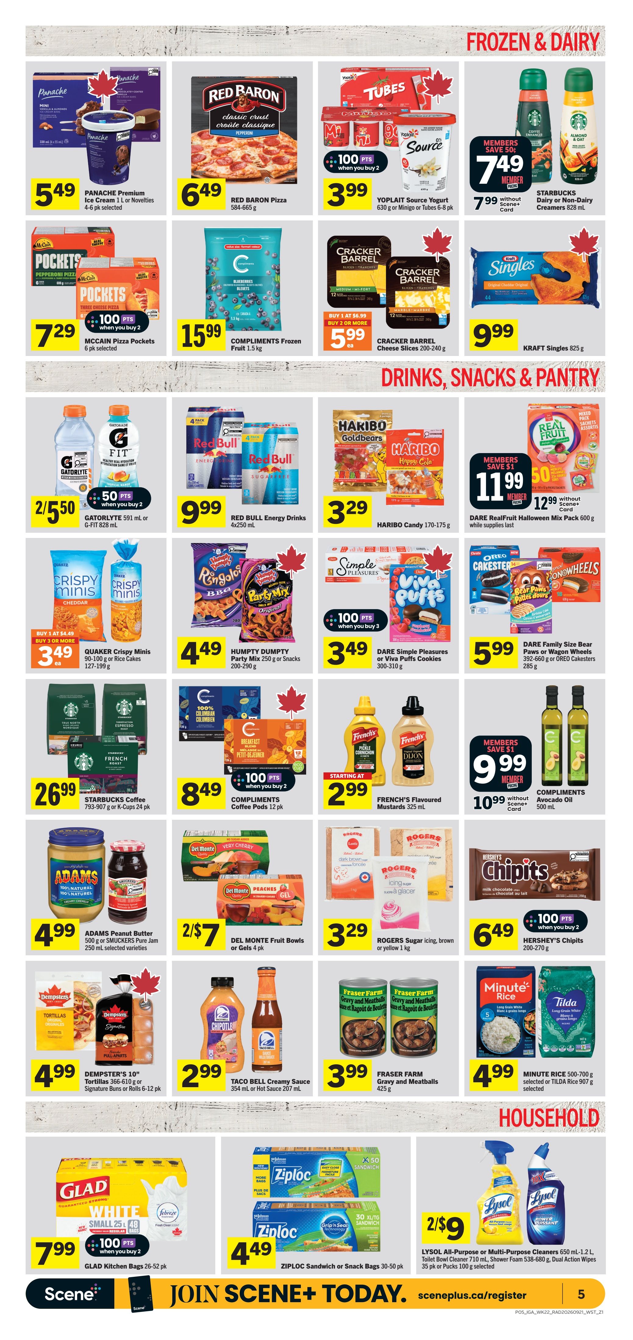 IGA (West) Flyer September 24 to 30