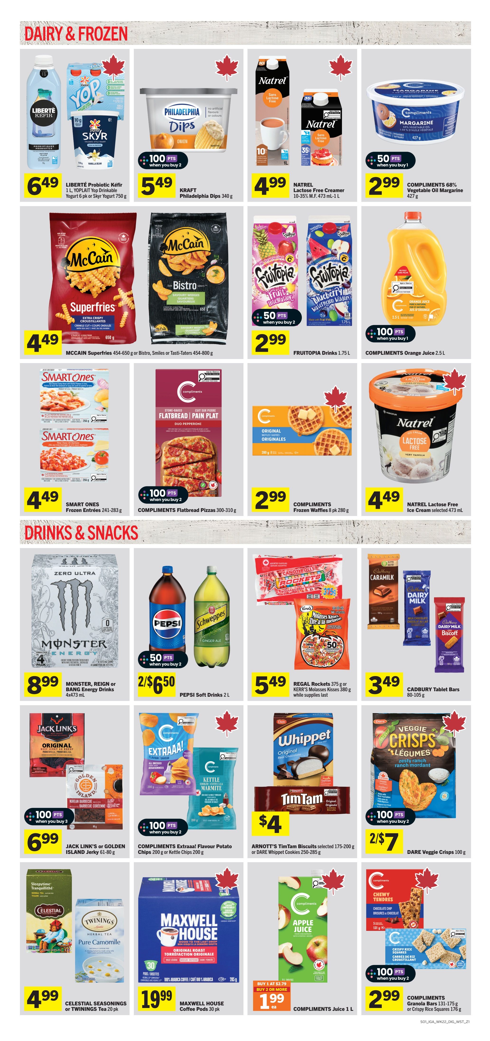 IGA (West) Flyer September 24 to 30